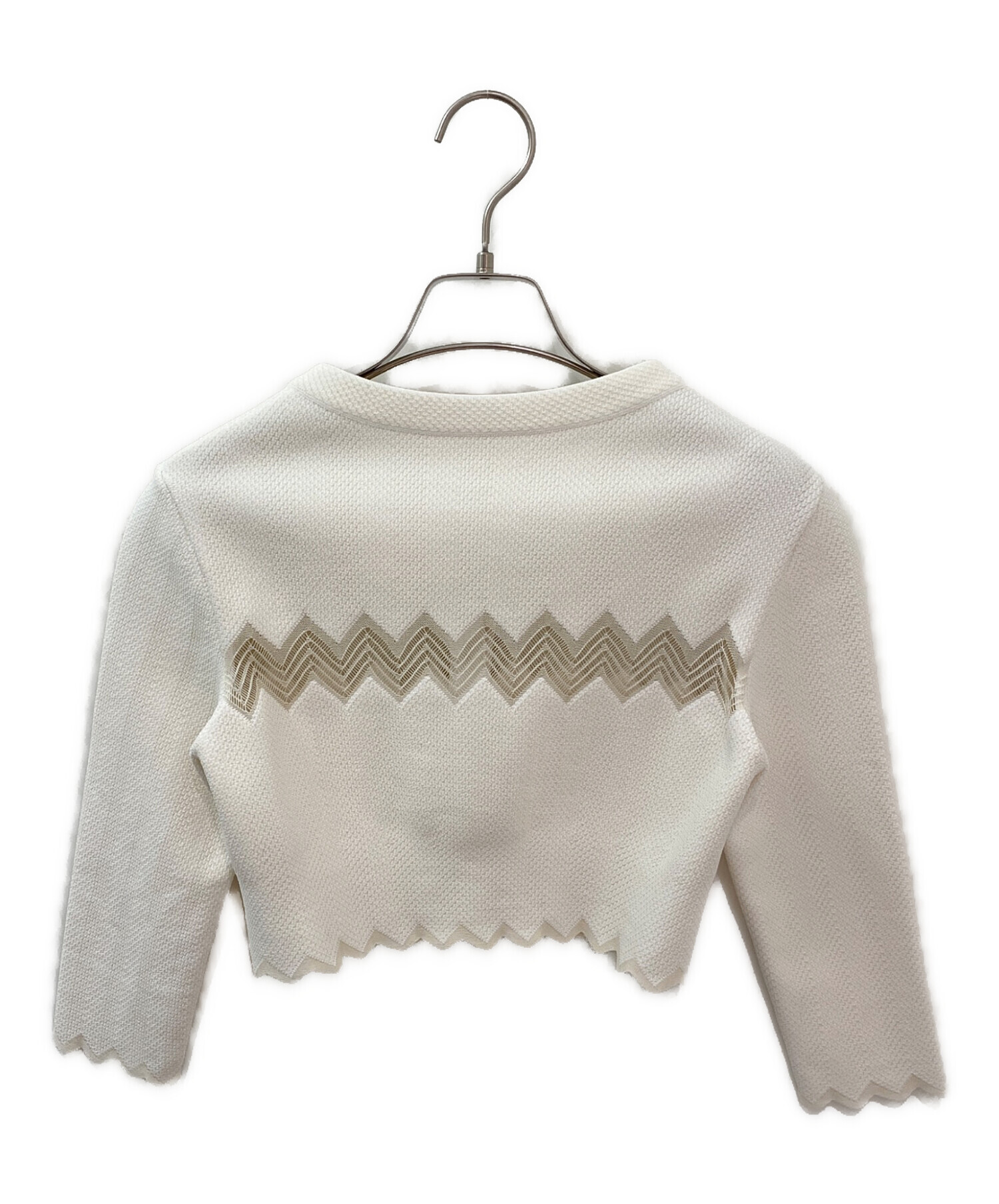 中古・古着通販】ALAIA (アライア) トクルーネッククロップド 