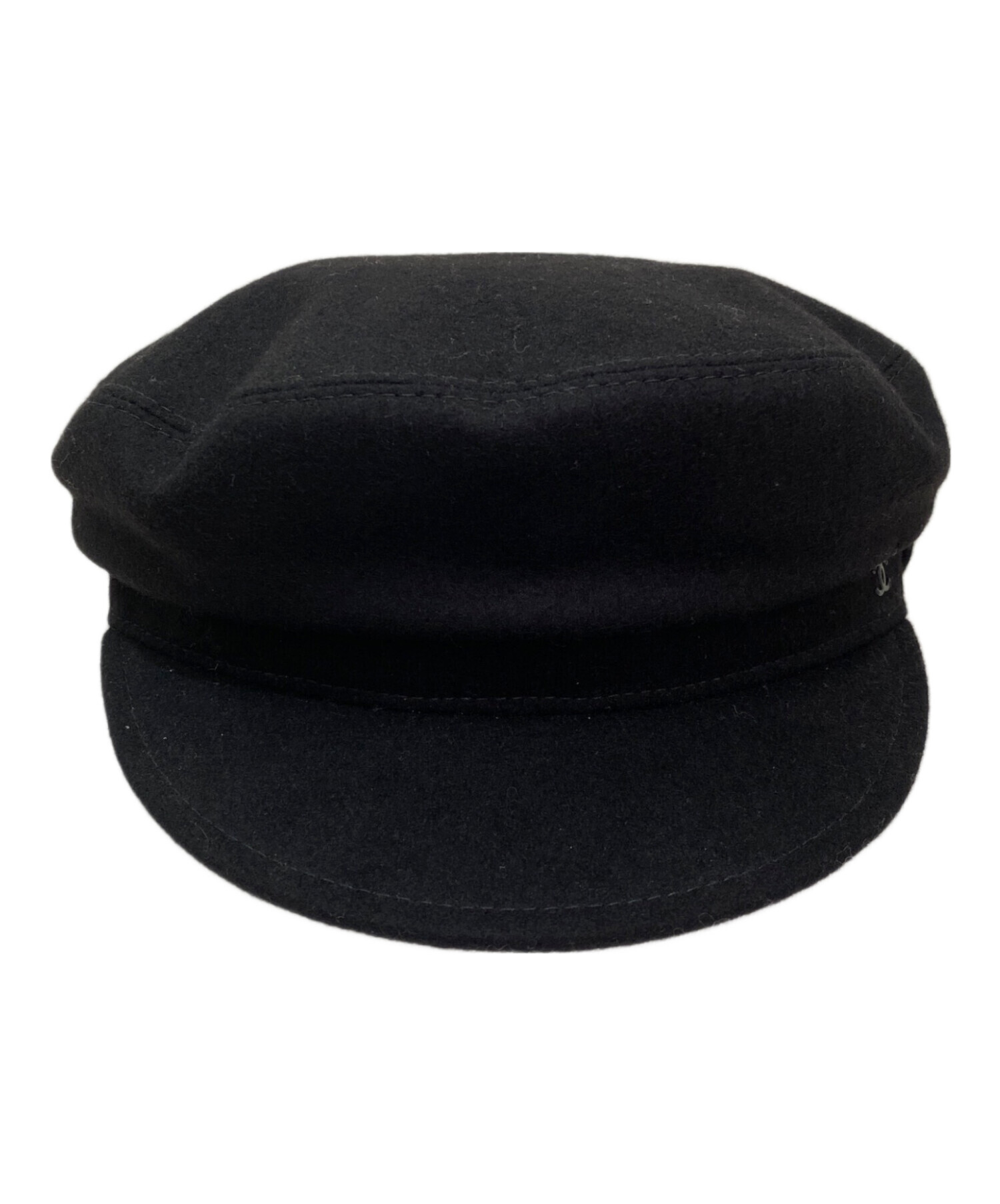 中古・古着通販】CHANEL (シャネル) ココマークキャスケット ブラック