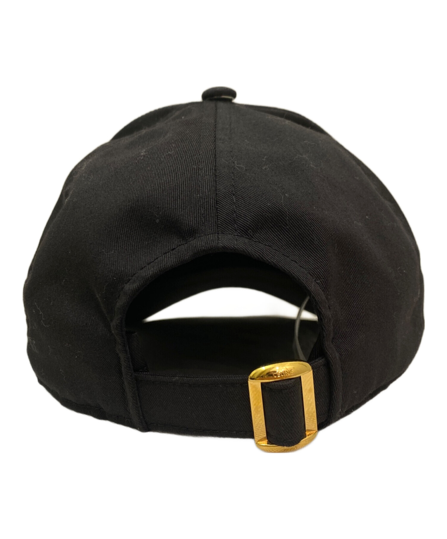 中古・古着通販】CELINE (セリーヌ) ベースボールキャップ ブラック