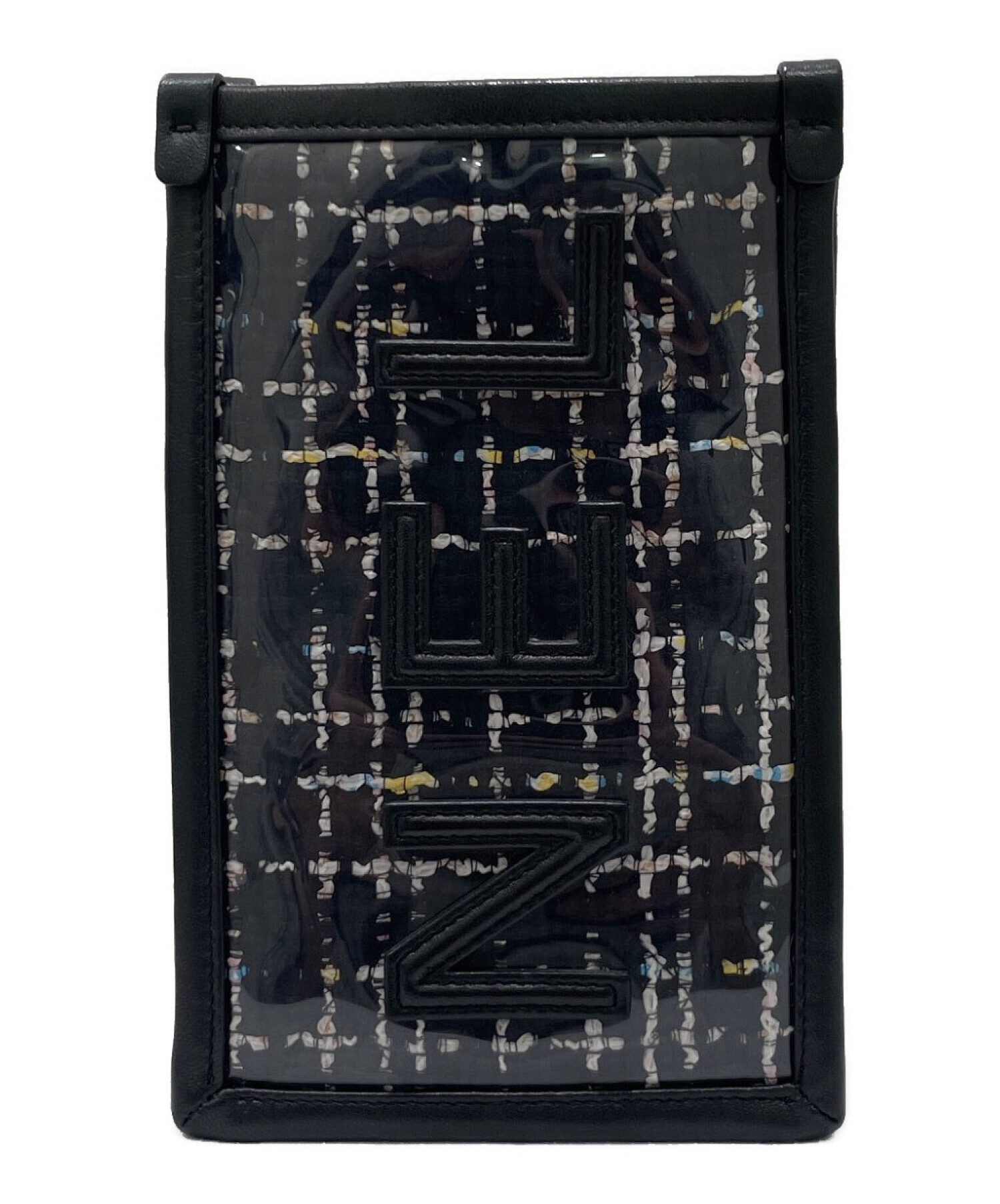 中古・古着通販】CHANEL (シャネル) クリアチェーンポーチ ブラック 