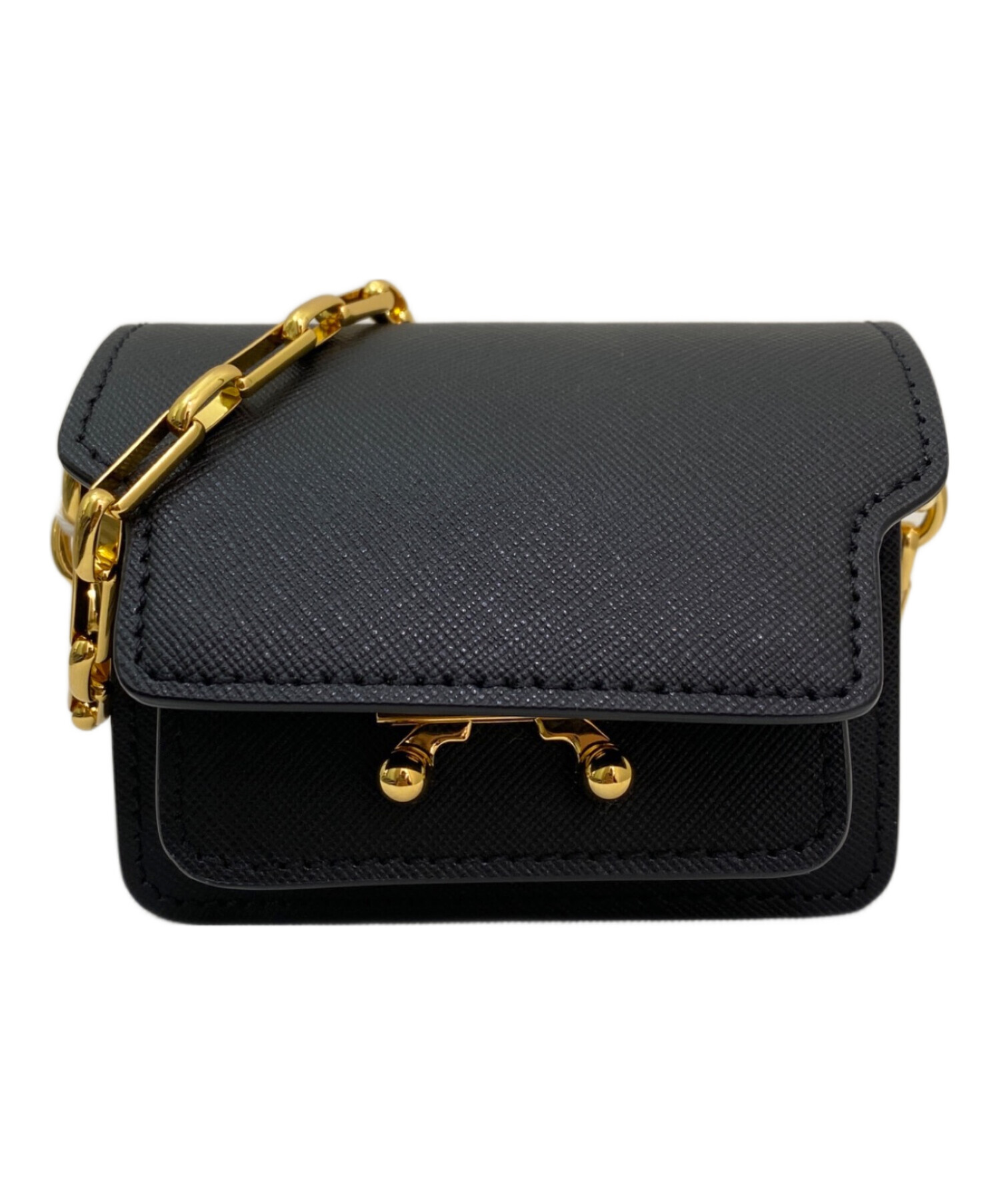 中古・古着通販】MARNI (マルニ) トランクナノミニ ブラック｜ブランド