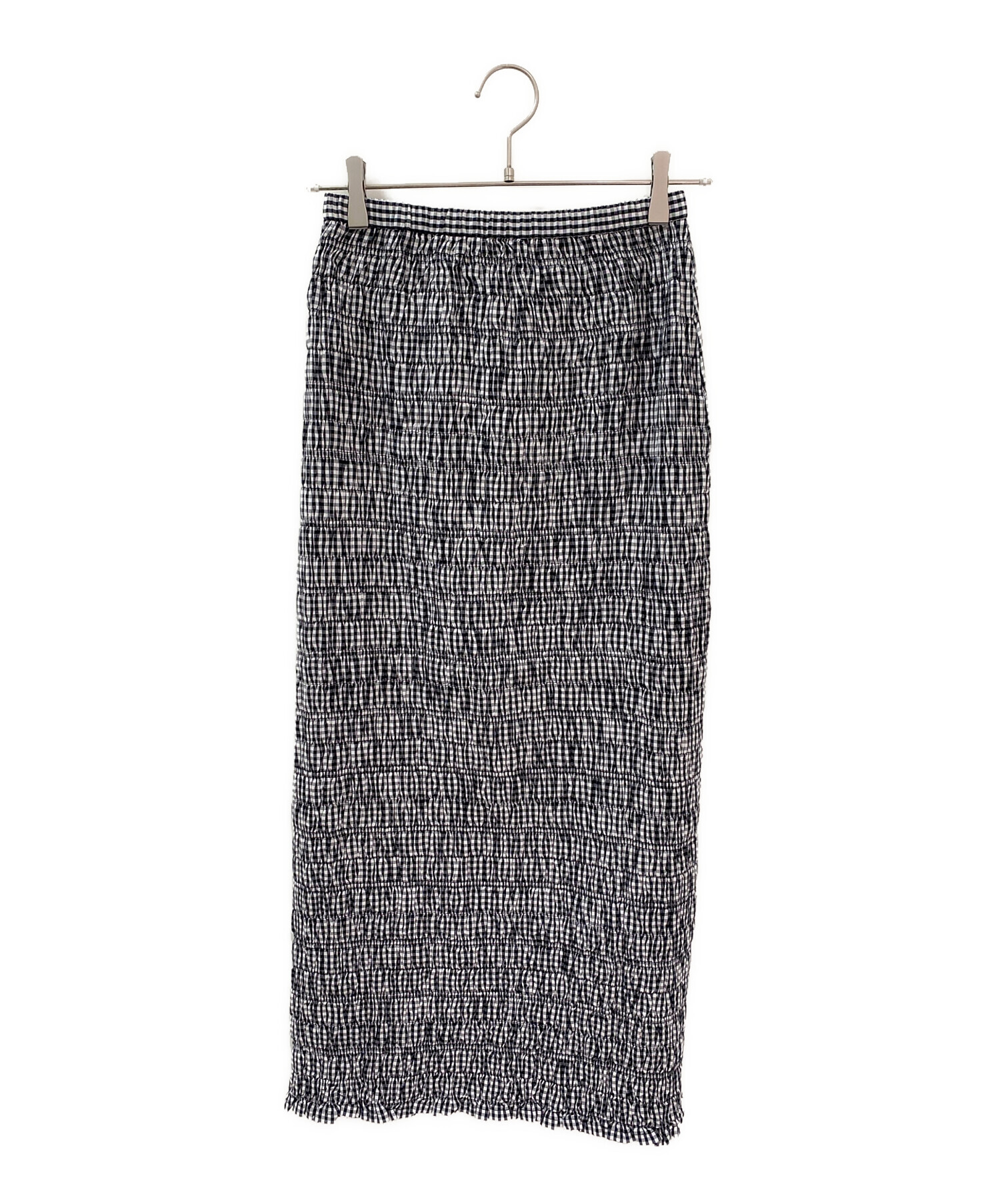 中古・古着通販】ne quittez pas (ヌキテパ) Poplin Shirring Skirt