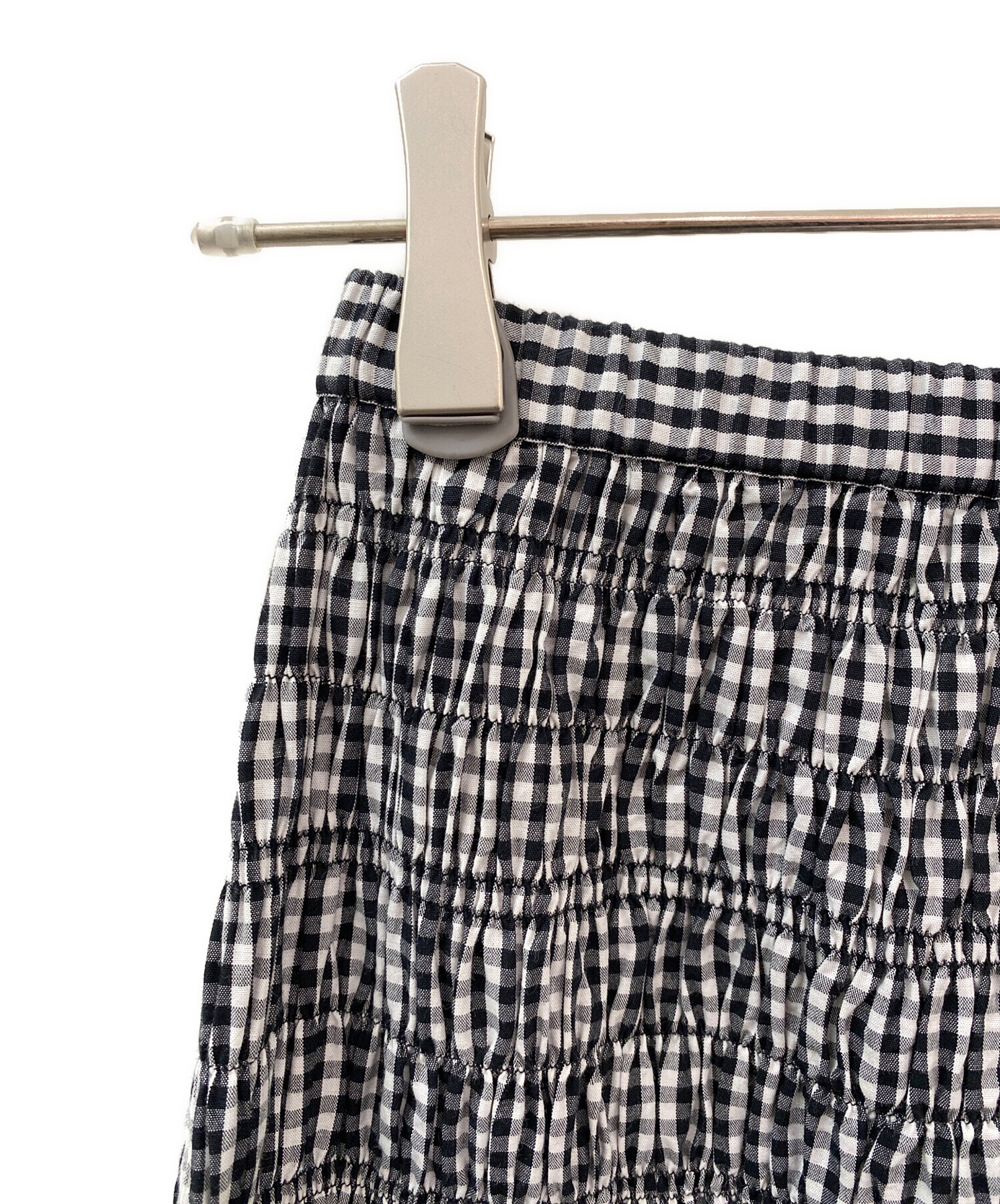 中古・古着通販】ne quittez pas (ヌキテパ) Poplin Shirring Skirt