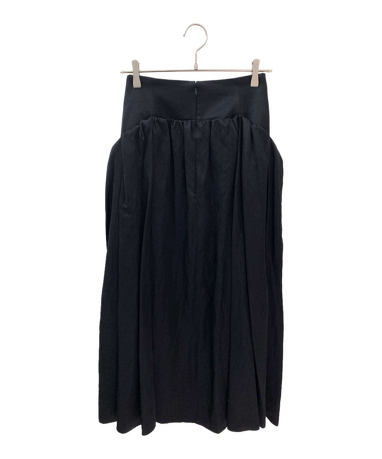 新品 ウィムガゼット ミリタリーツイルスカートブラック Whim Gazette(ウィム ガゼット)のミリタリーツイルスカート通販