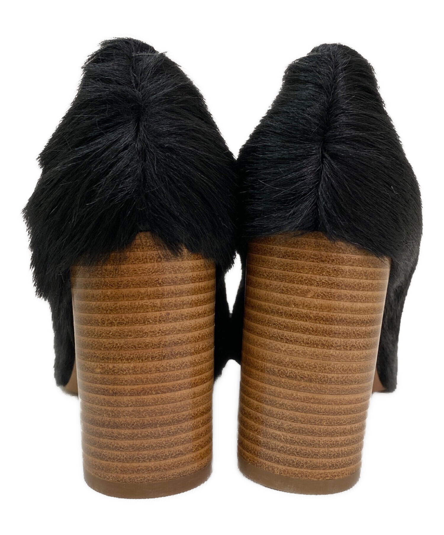 ✨新品未使用✨ PELLICO ペリーコ パンプス ヒール 箱 保存袋付き 中古・古着通販】PELLICO (ペリーコ) ハラコファーヒールパンプス