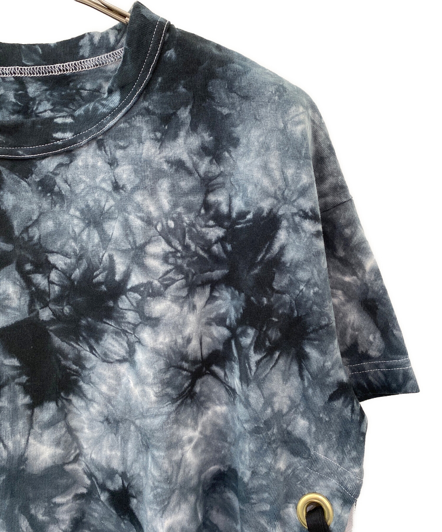 中古・古着通販】sacai (サカイ) タイダイ柄レースアップカットソー 