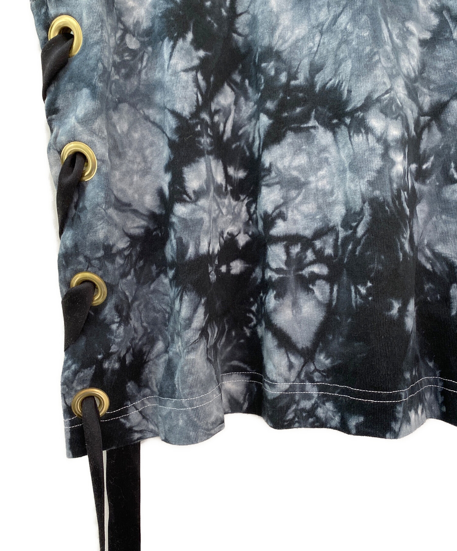 中古・古着通販】sacai (サカイ) タイダイ柄レースアップカットソー 