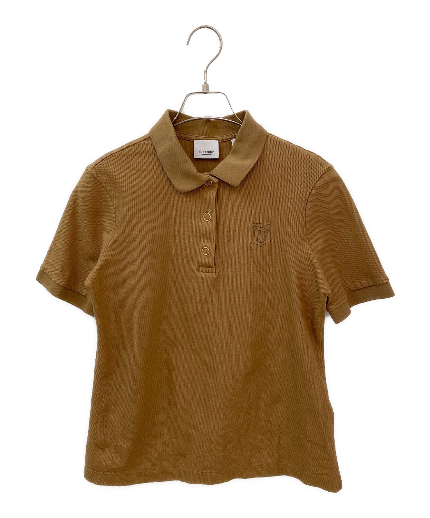 バーバリー　モノグラム　ポロシャツ　ブラウン　M 中古・古着通販】BURBERRY (バーバリー) ポロシャツ ブラウン サイズ:S