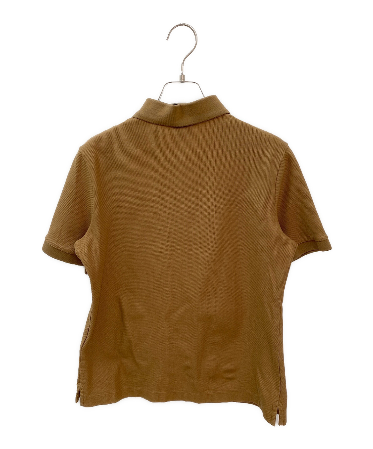 中古・古着通販】BURBERRY (バーバリー) ポロシャツ ブラウン サイズ:S
