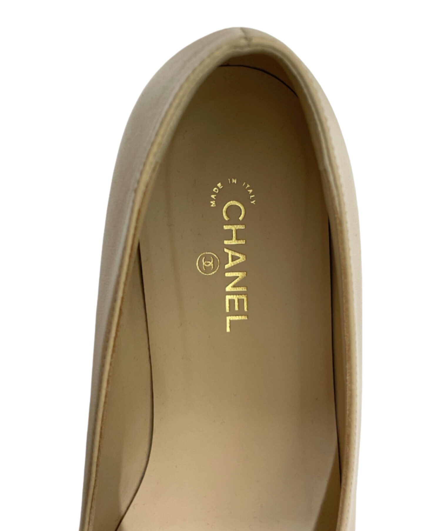 中古・古着通販】CHANEL (シャネル) バレリーナココマークロゴパンプス