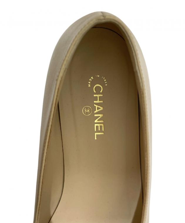 中古・古着通販】CHANEL (シャネル) バレリーナココマークロゴパンプス