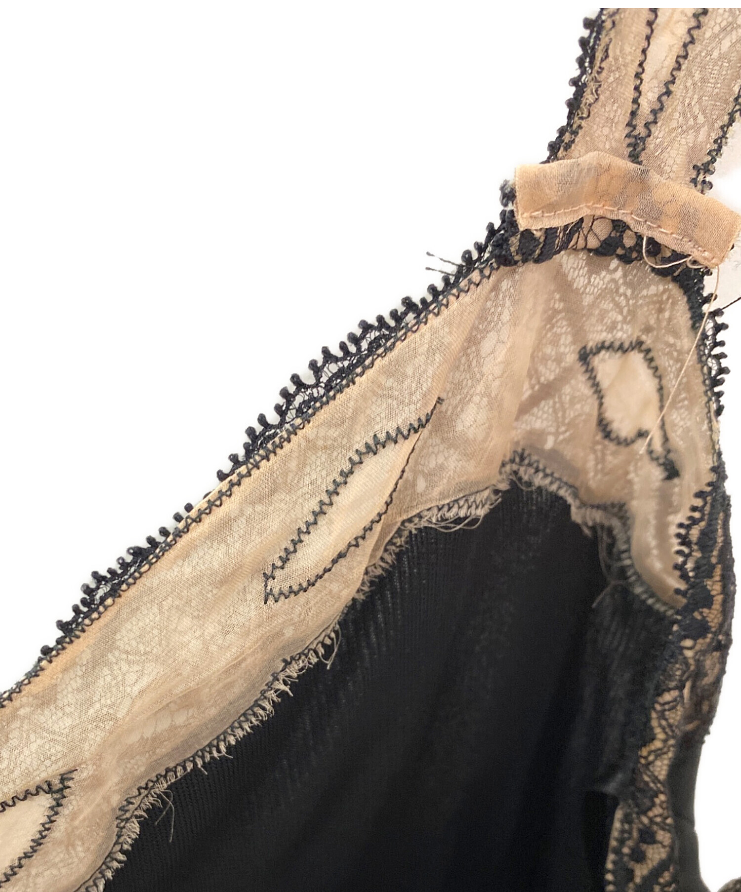 中古・古着通販】ALAIA (アライア) キャミソールワンピース ブラック