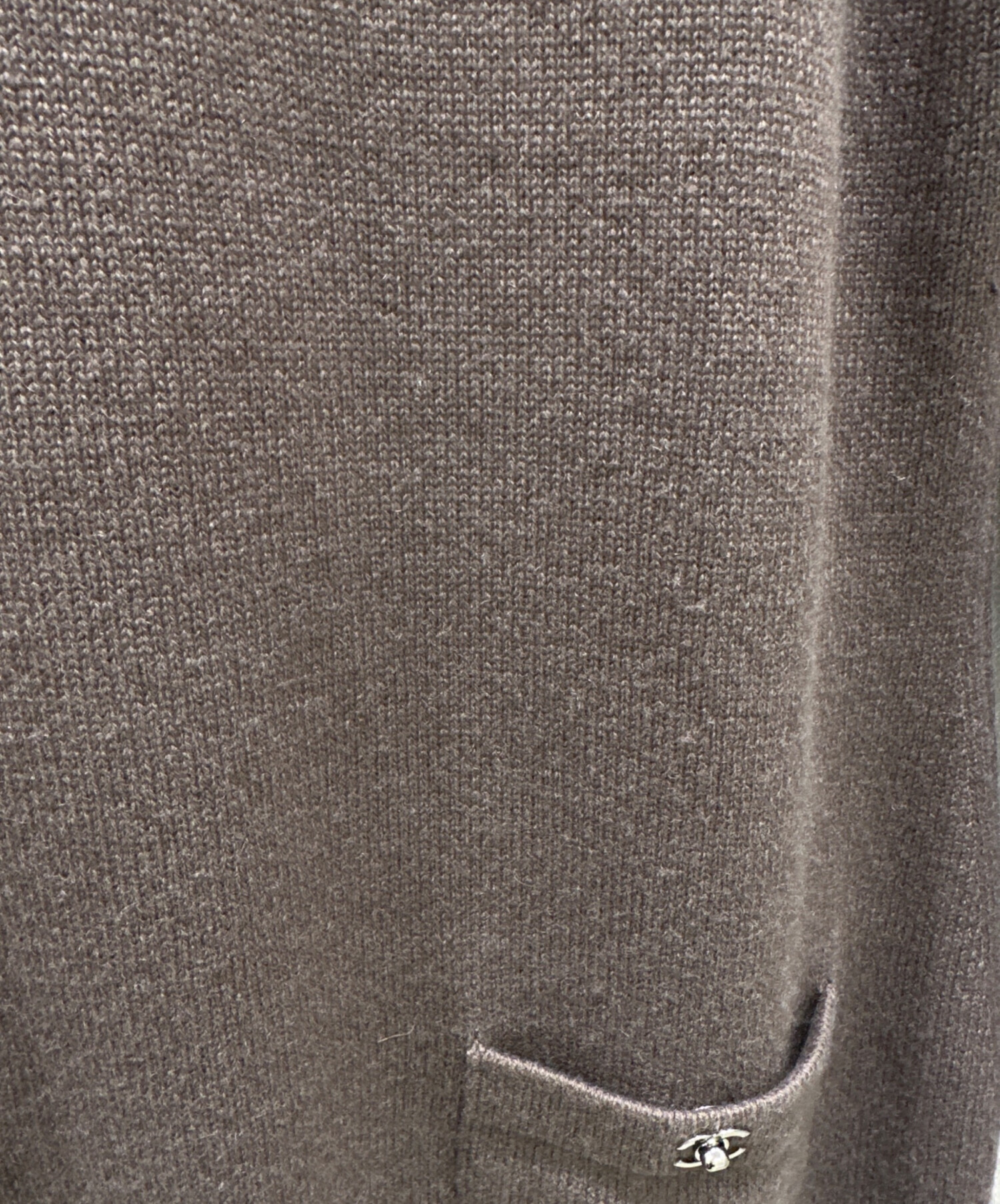 中古・古着通販】CHANEL (シャネル) ニットバイカラーワンピース