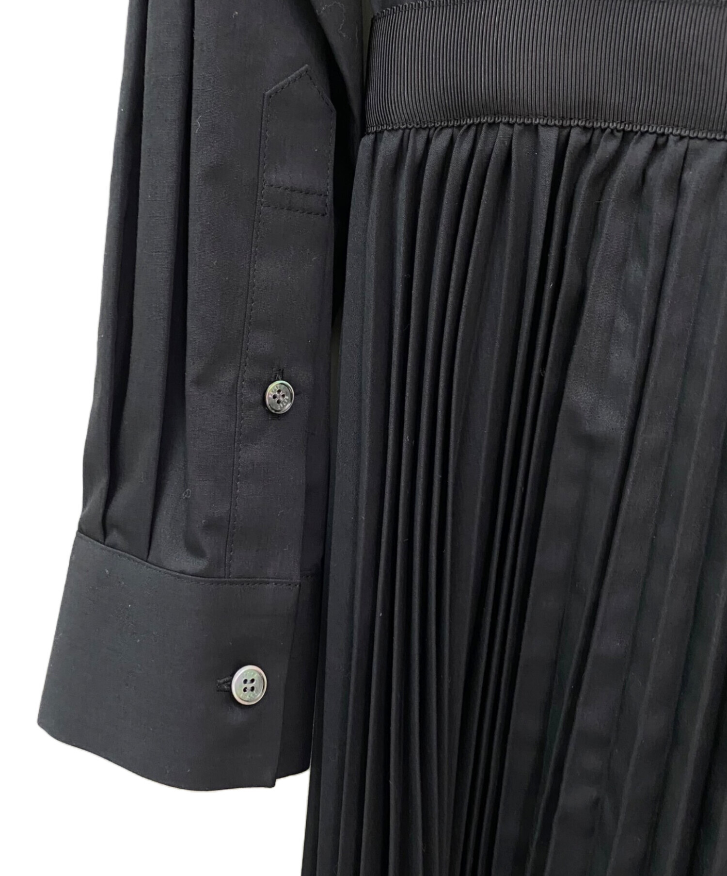 中古・古着通販】sacai (サカイ) シースルー シャツワンピース