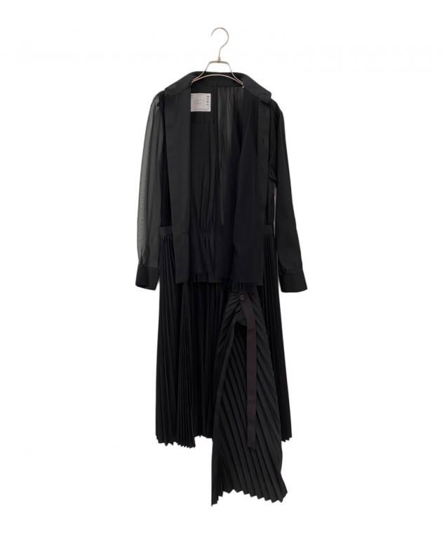 定価73,700円　Sacai シャツワンピース sacai/サカイ】よりサイド切替シャツワンピース買取入荷。[2021.05.13
