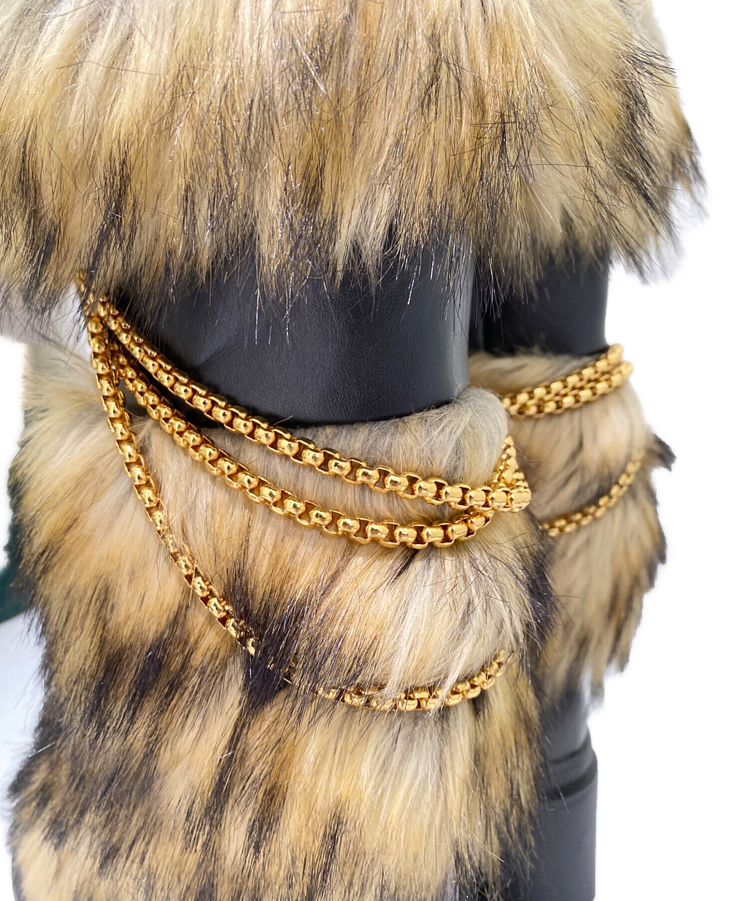 Giuseppe Zanotti ファーブーツ 中古・古着通販】GIUSEPPE ZANOTTI (ジュゼッペザノッティ) フェイク