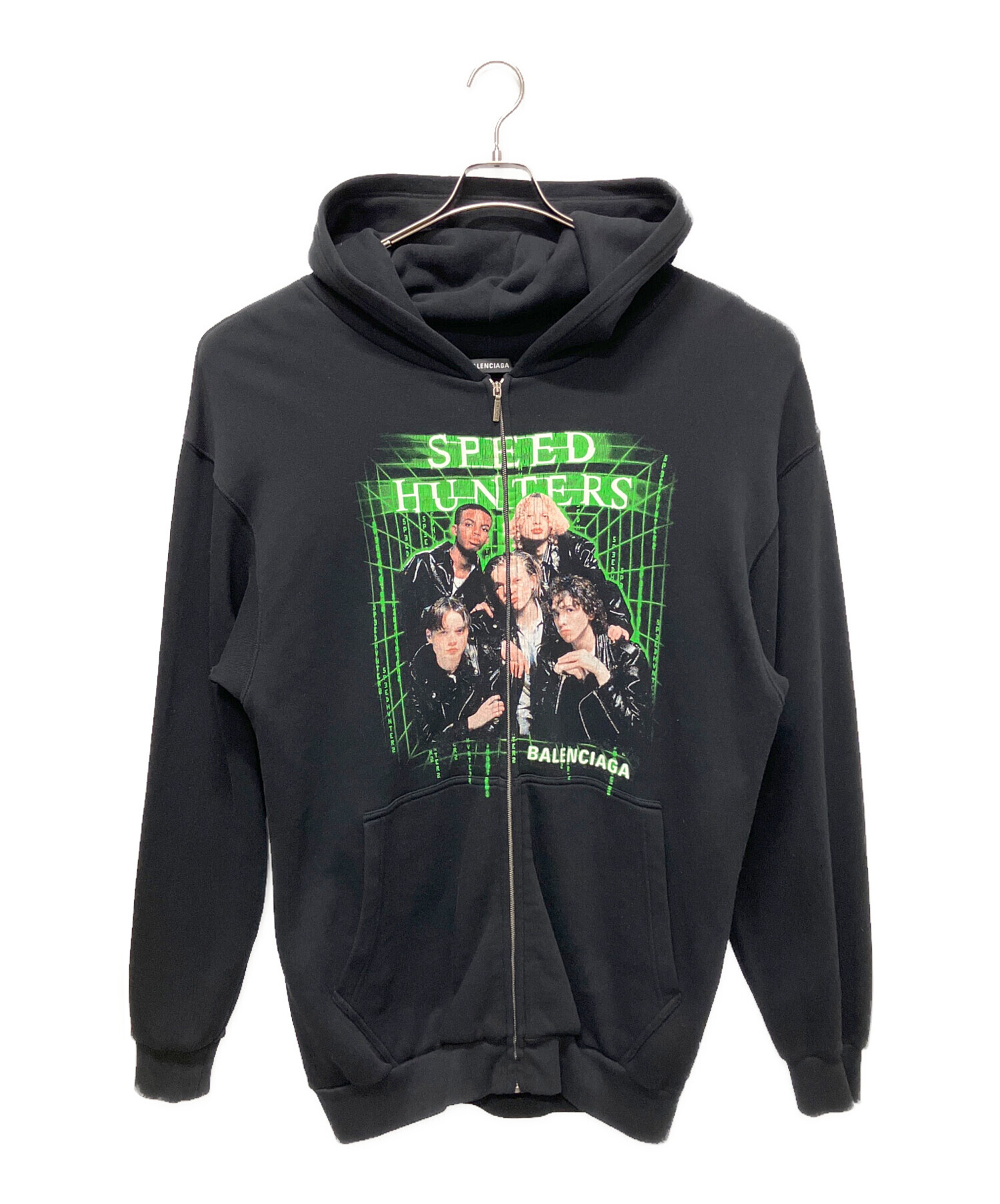 BALENCIAGA スピードハンター ジップパーカー パーカー 中古・古着通販】BALENCIAGA (バレンシアガ) スピードハンター