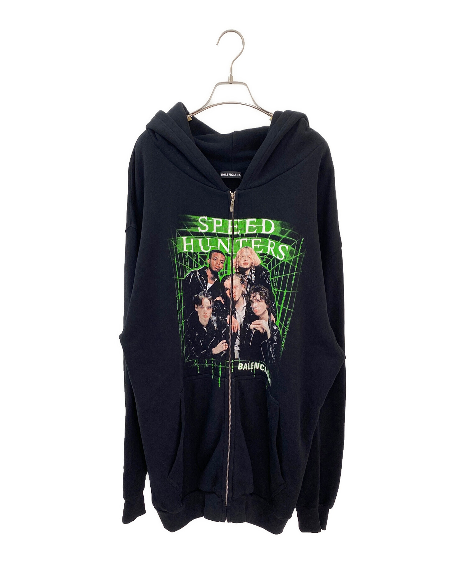 BALENCIAGA スピードハンター パーカー 中古・古着通販】BALENCIAGA (バレンシアガ) スピードハンタージップ