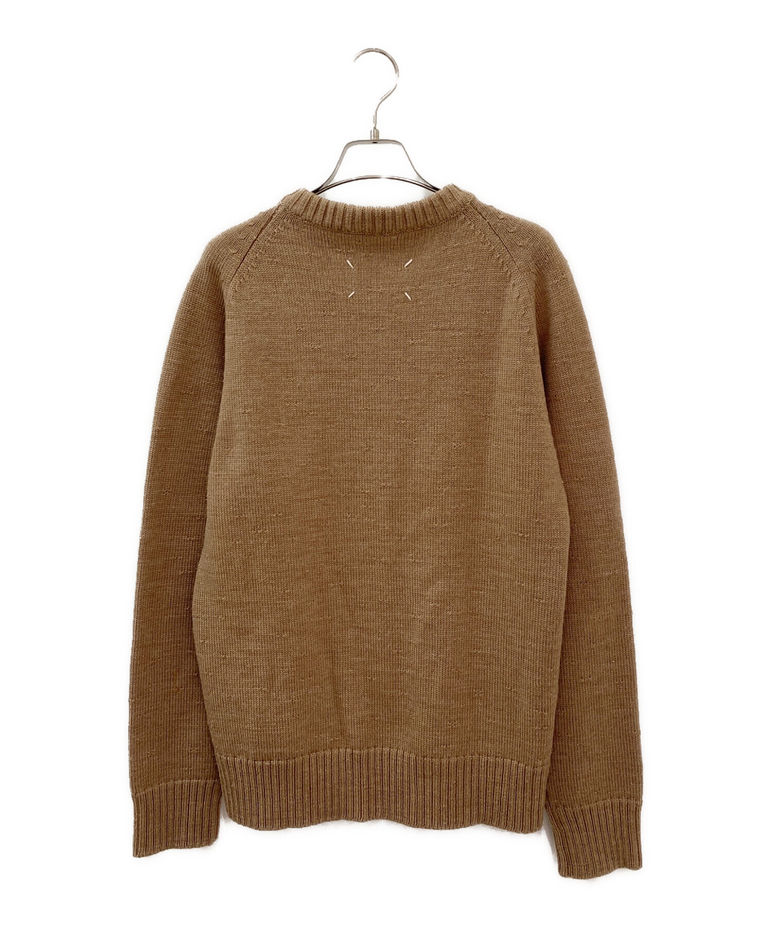 【新品未使用】プランクプロジェクト メゾンスペシャル ニット ベージュ 中古・古着通販】Maison Margiela (メゾンマルジェラ) ジップニット