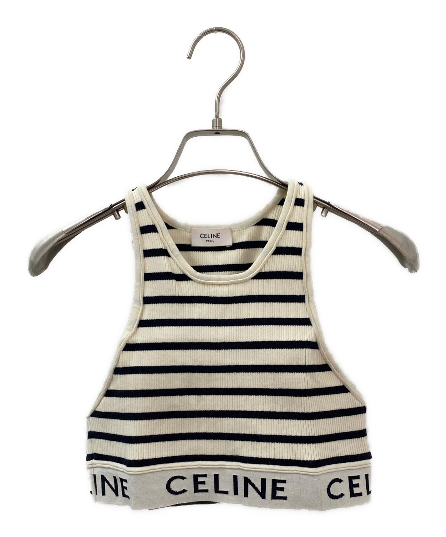中古・古着通販】CELINE (セリーヌ) CELINE アスリート ブラ ホワイト