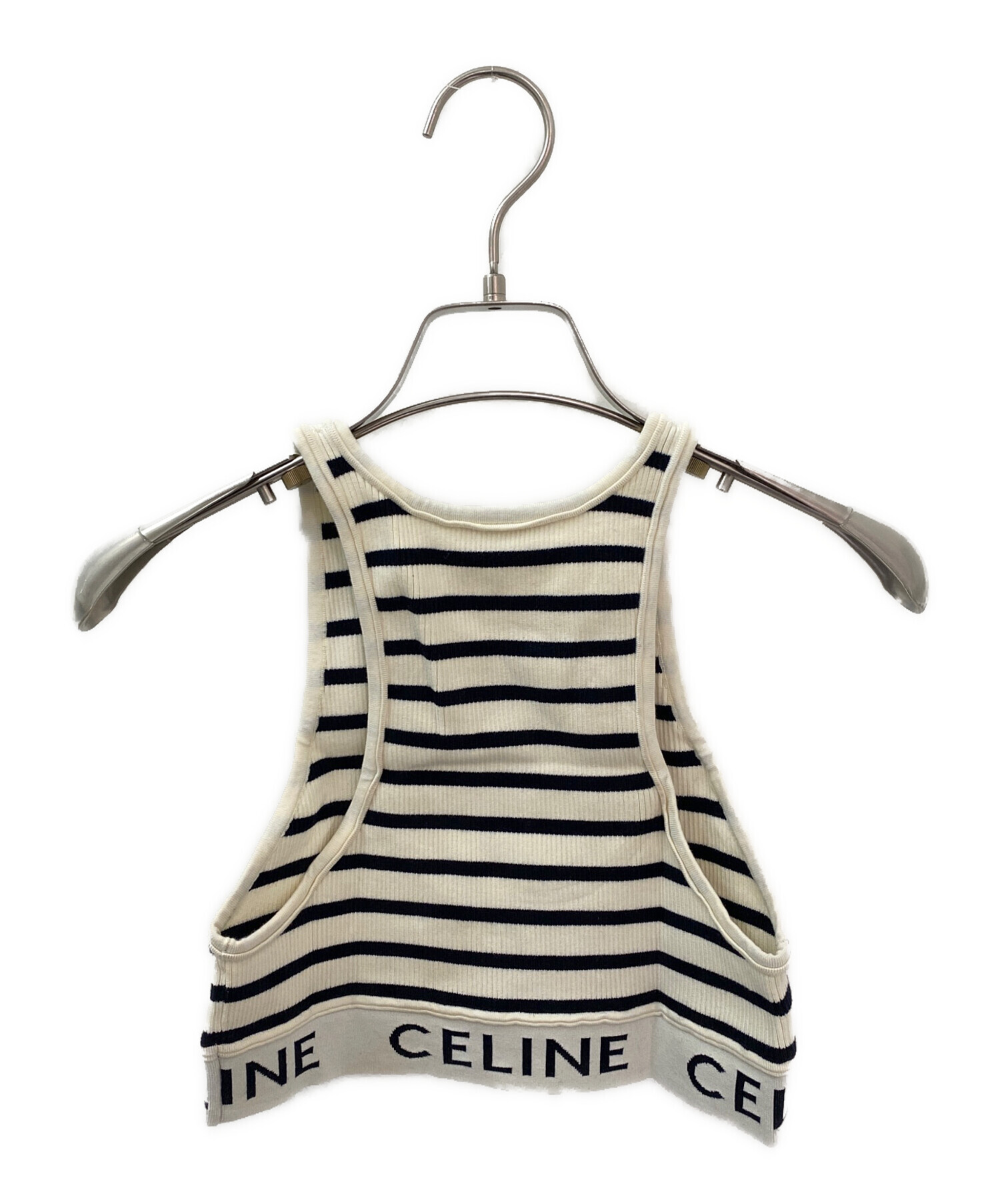 中古・古着通販】CELINE (セリーヌ) CELINE アスリート ブラ ホワイト