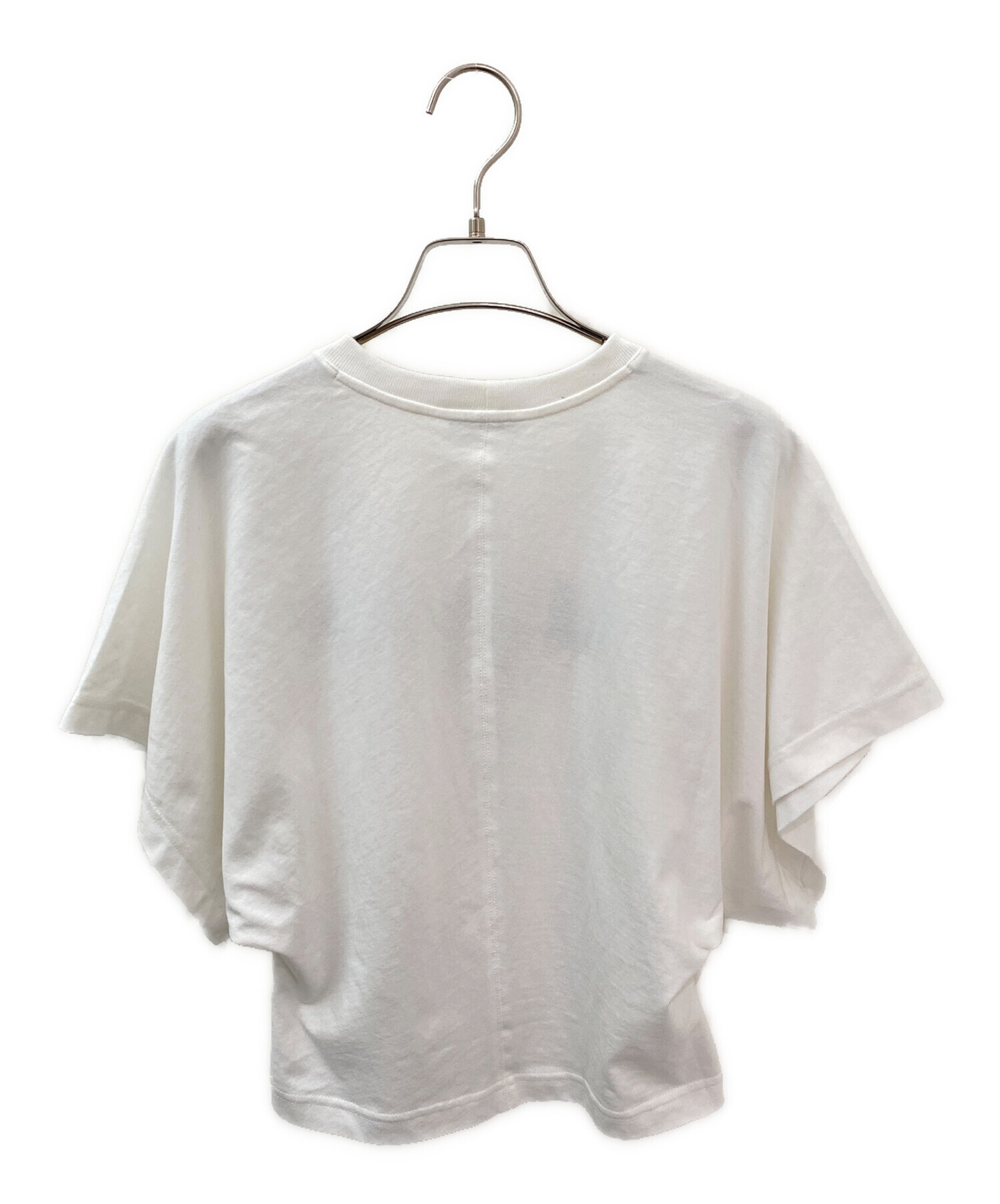 中古・古着通販】ALAIA (アライア) ロゴ刺繍ワイドスリーブTシャツ