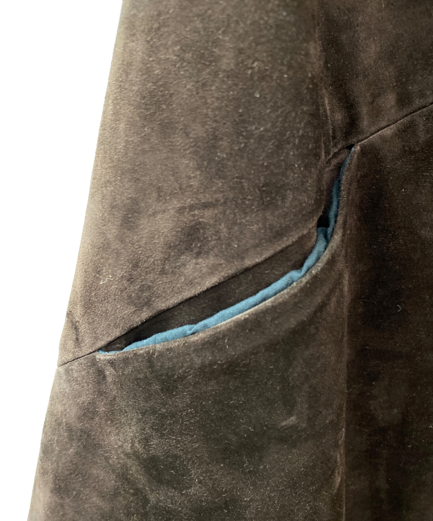 中古・古着通販】CELINE (セリーヌ) レザースカート ブラウン サイズ