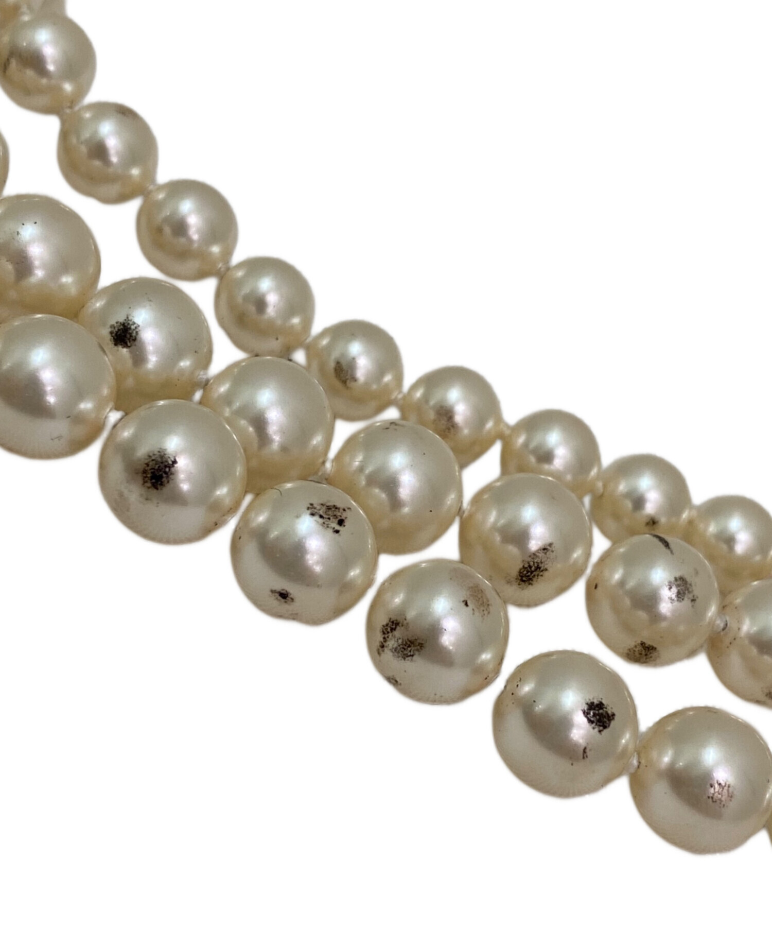 中古・古着通販】CHANEL (シャネル) ココマーク付きパールネックレス