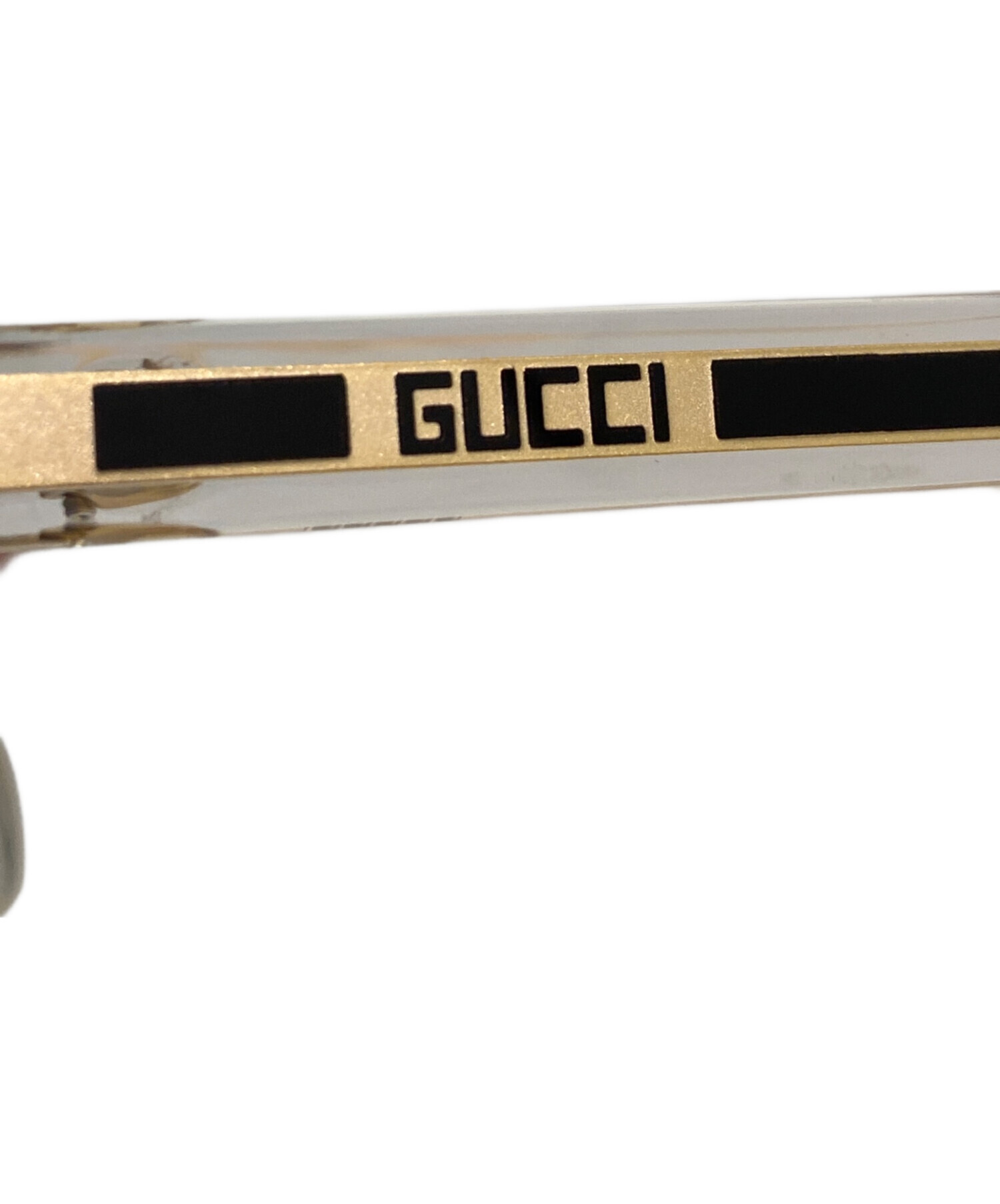 中古・古着通販】GUCCI (グッチ) スクエアフレーム サングラス