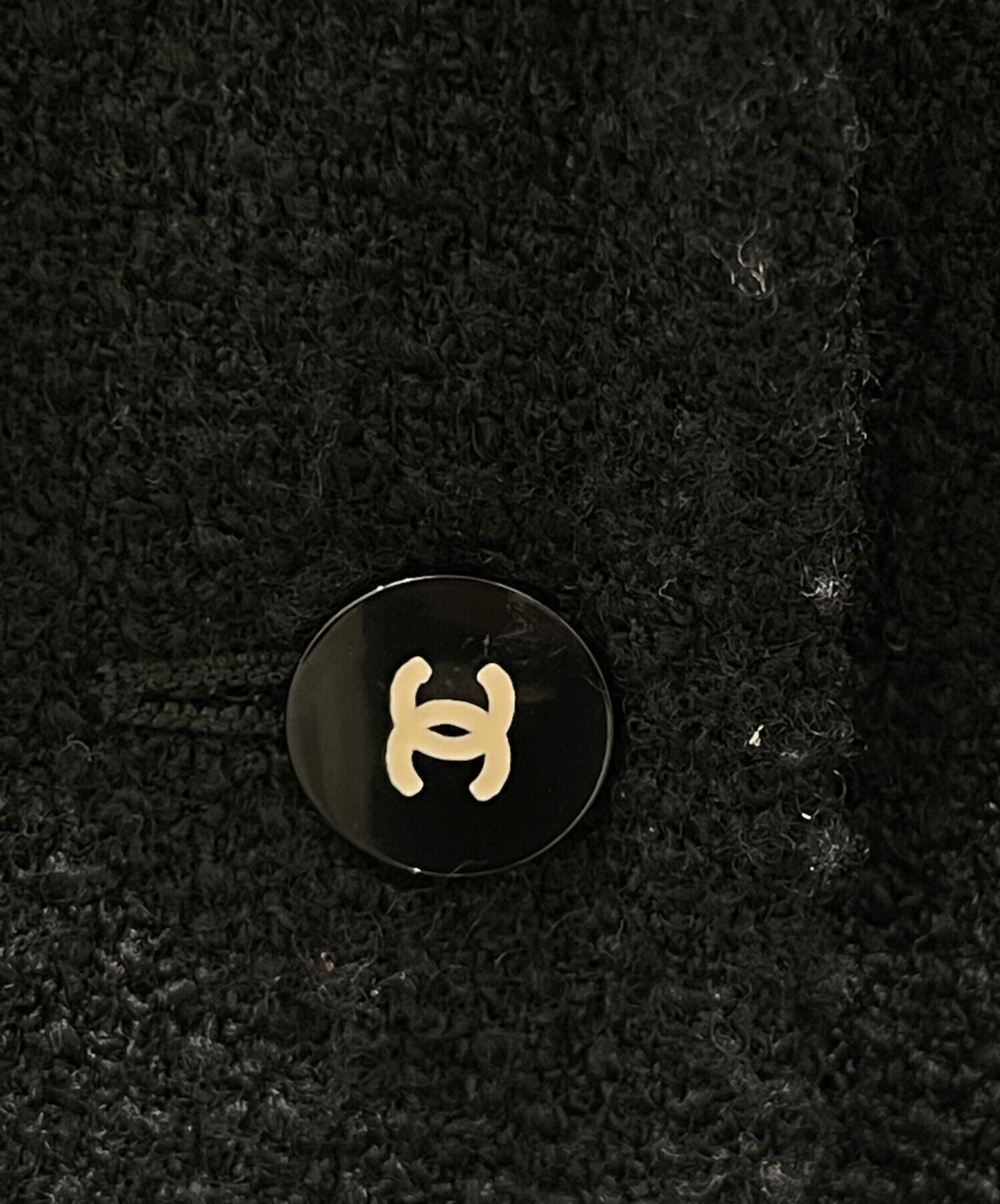 中古・古着通販】CHANEL (シャネル) 95A P05ココボタン ロゴ ツイード