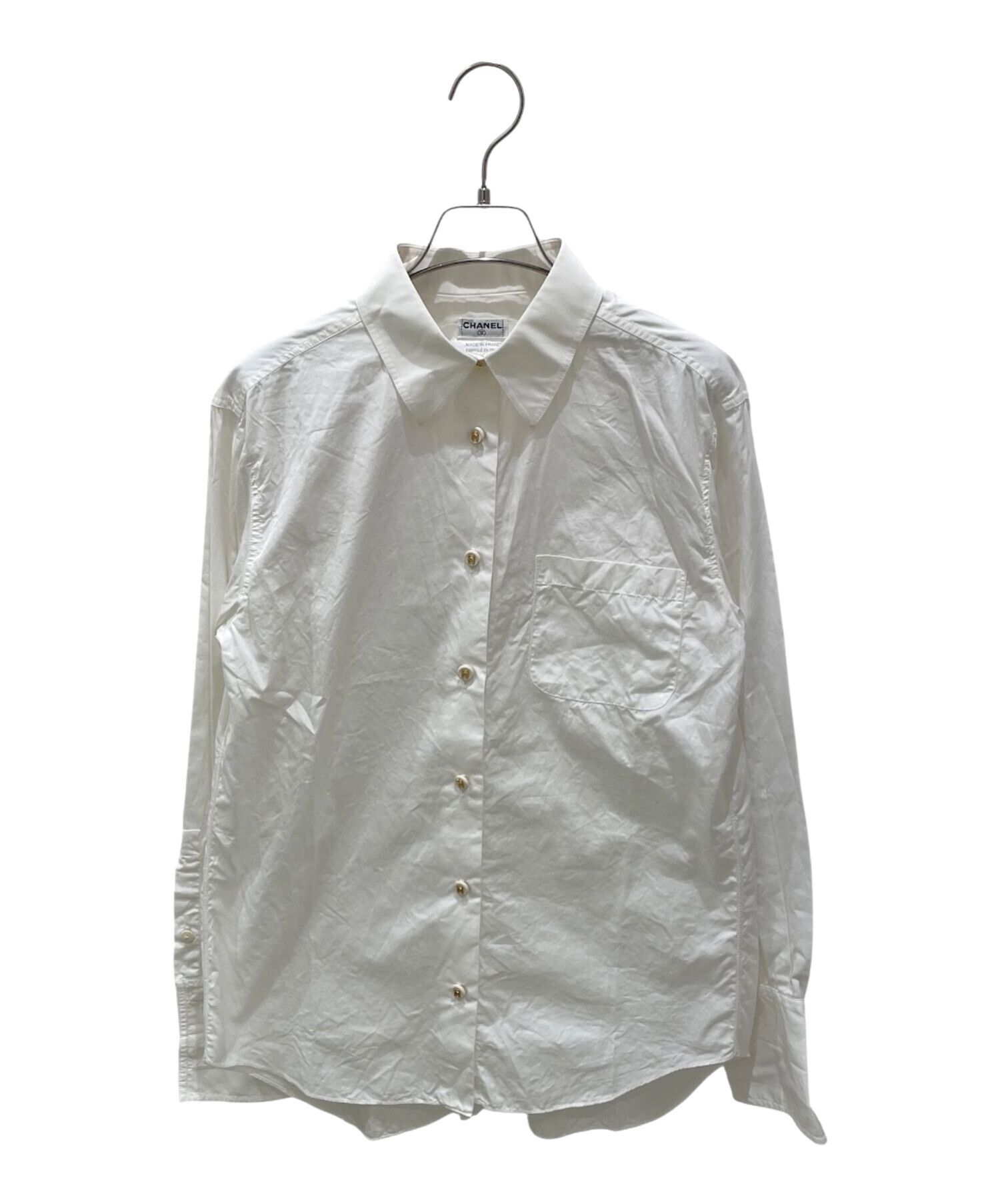 中古・古着通販】CHANEL (シャネル) P05 ココマーク 長袖シャツ 