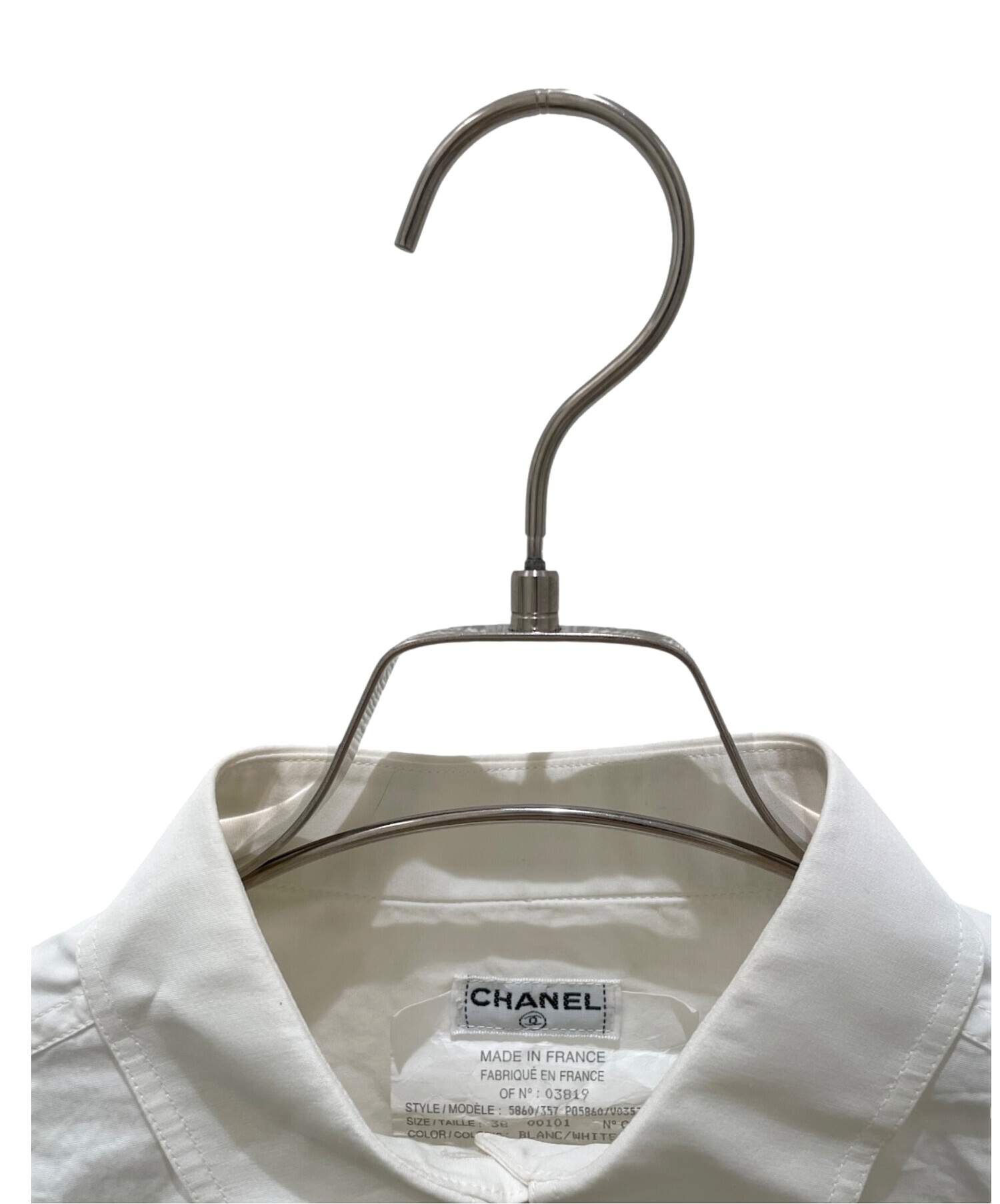 中古・古着通販】CHANEL (シャネル) P05 ココマーク 長袖シャツ