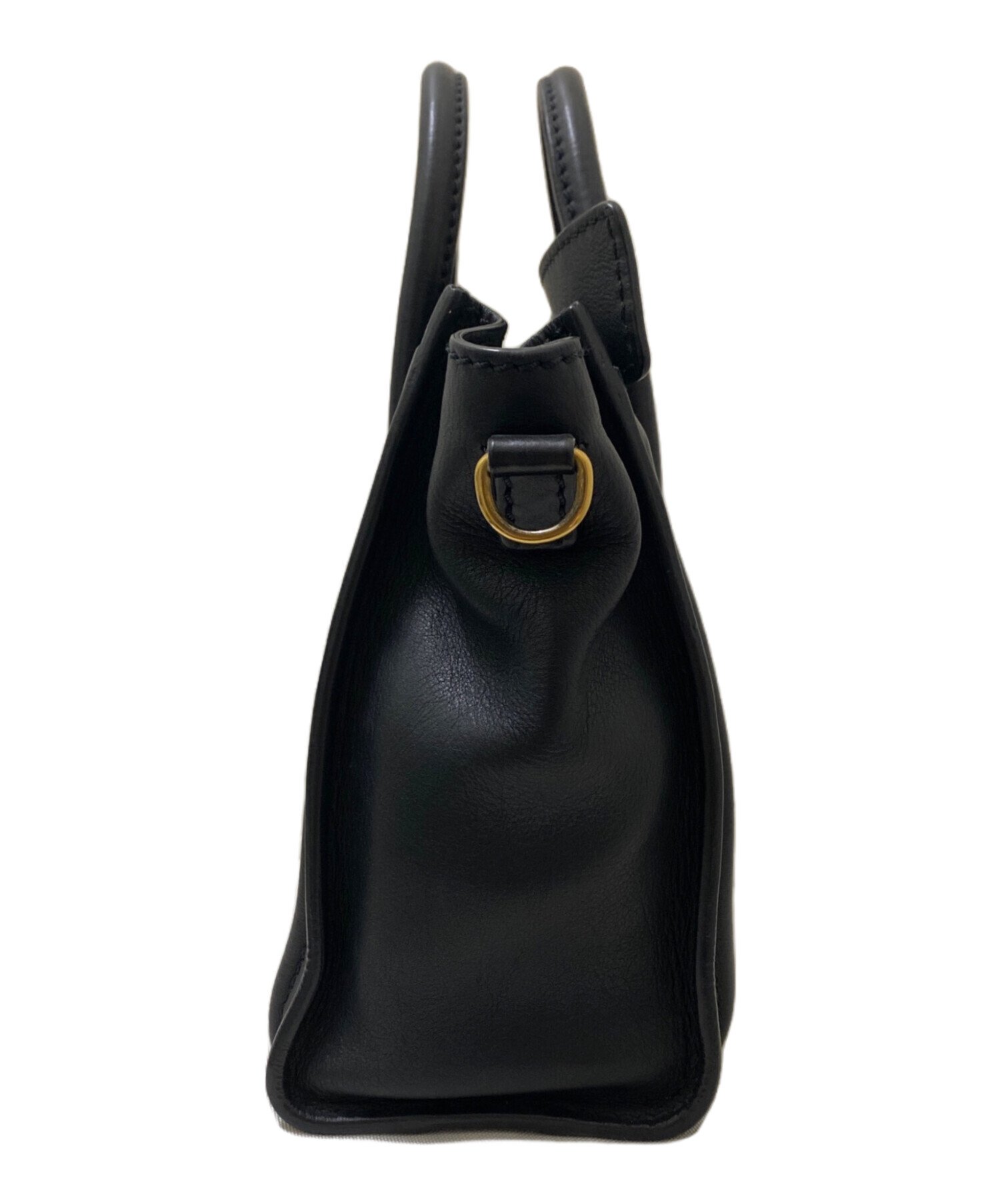 中古・古着通販】CELINE (セリーヌ) ラゲージ ナノ ブラック｜ブランド 