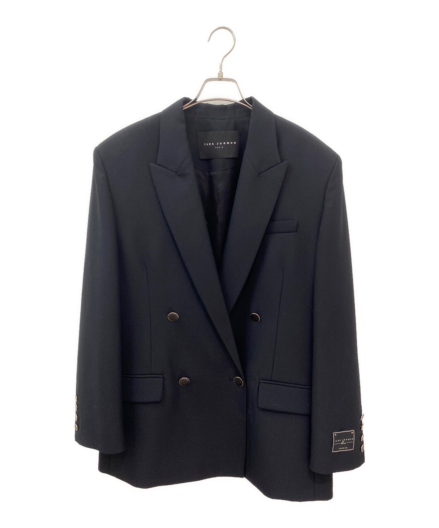 海外で買 新品タグTARA JARMON タラジャーモン ジャケット ヘン 