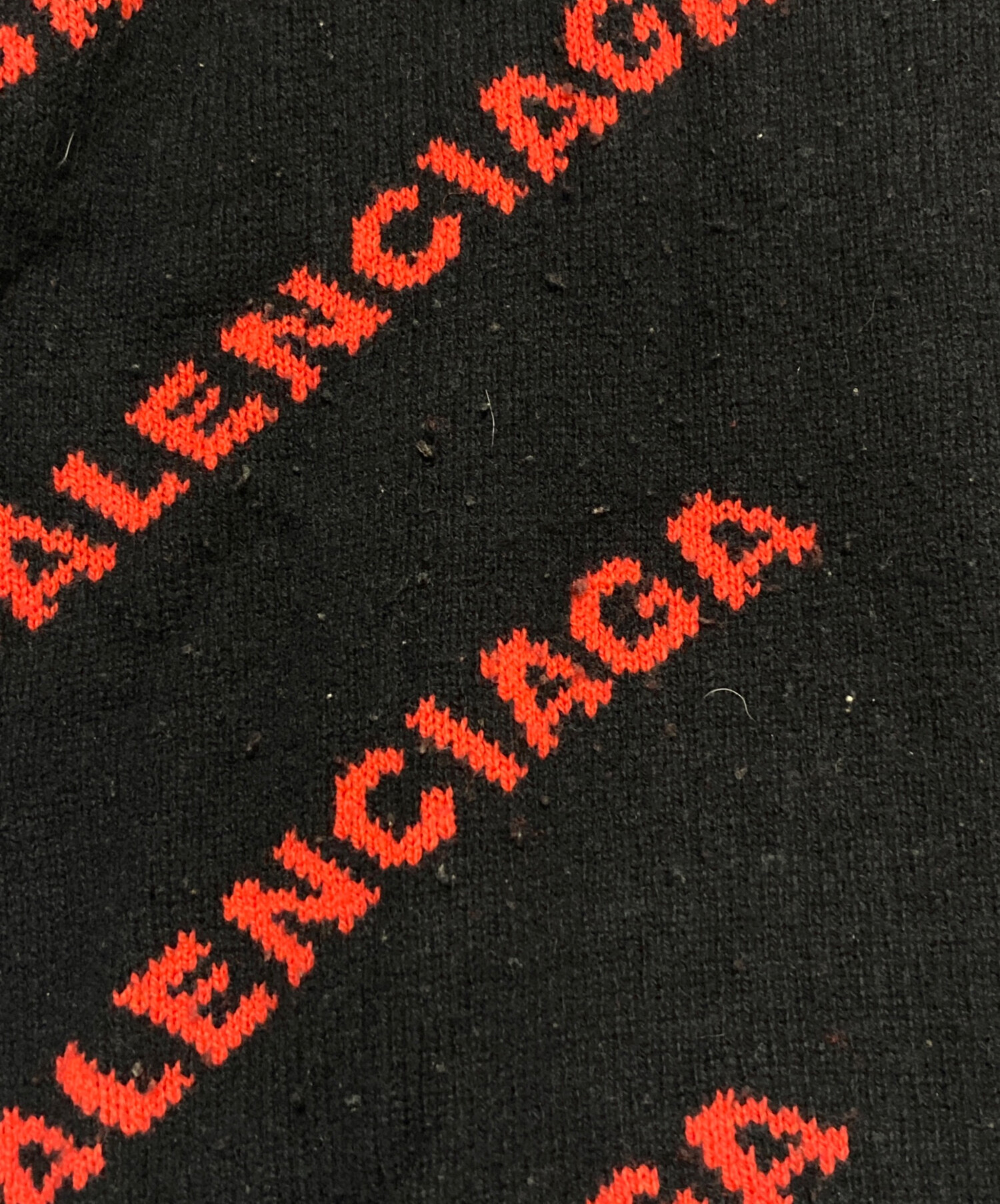 中古・古着通販】BALENCIAGA (バレンシアガ) ウール ジャガード 中古・古着通販】BALENCIAGA (バレンシアガ) ウール ジャガード