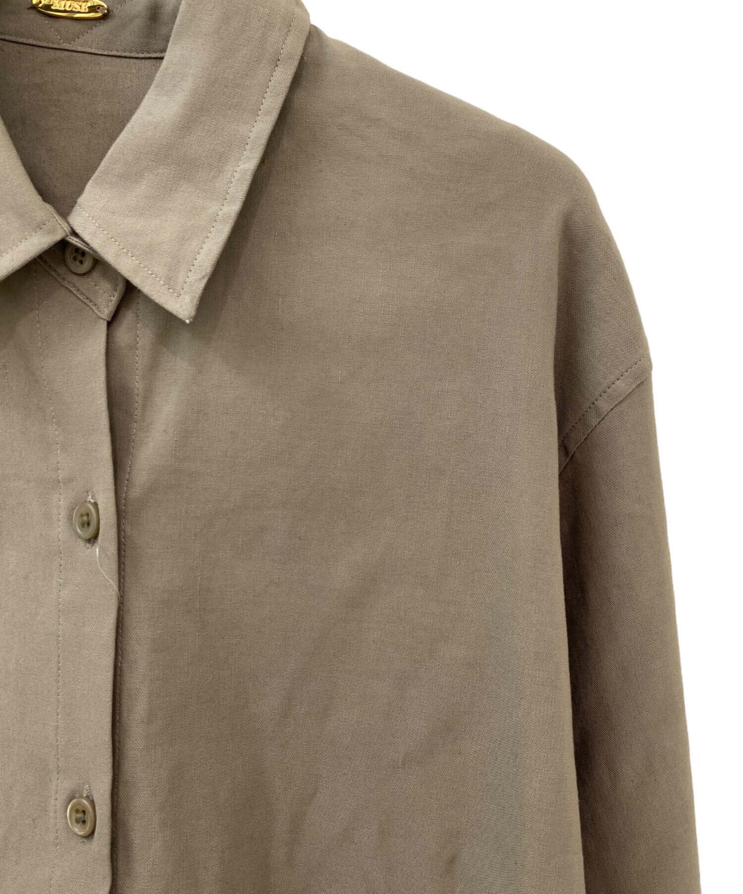 MUSEdeDeuxieme Classe STRETCH TWILL シャツ 中古・古着通販】MUSE de Deuxieme Classe (ミューズ ドゥーズィエム