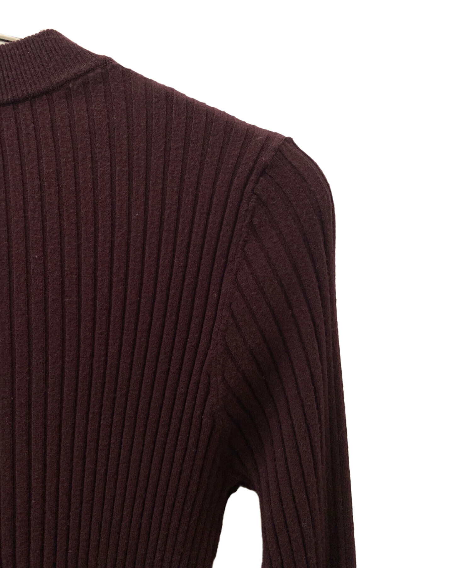 中古・古着通販】(im)perf. (インパーフ) Long Sleeve Rib Cardigan