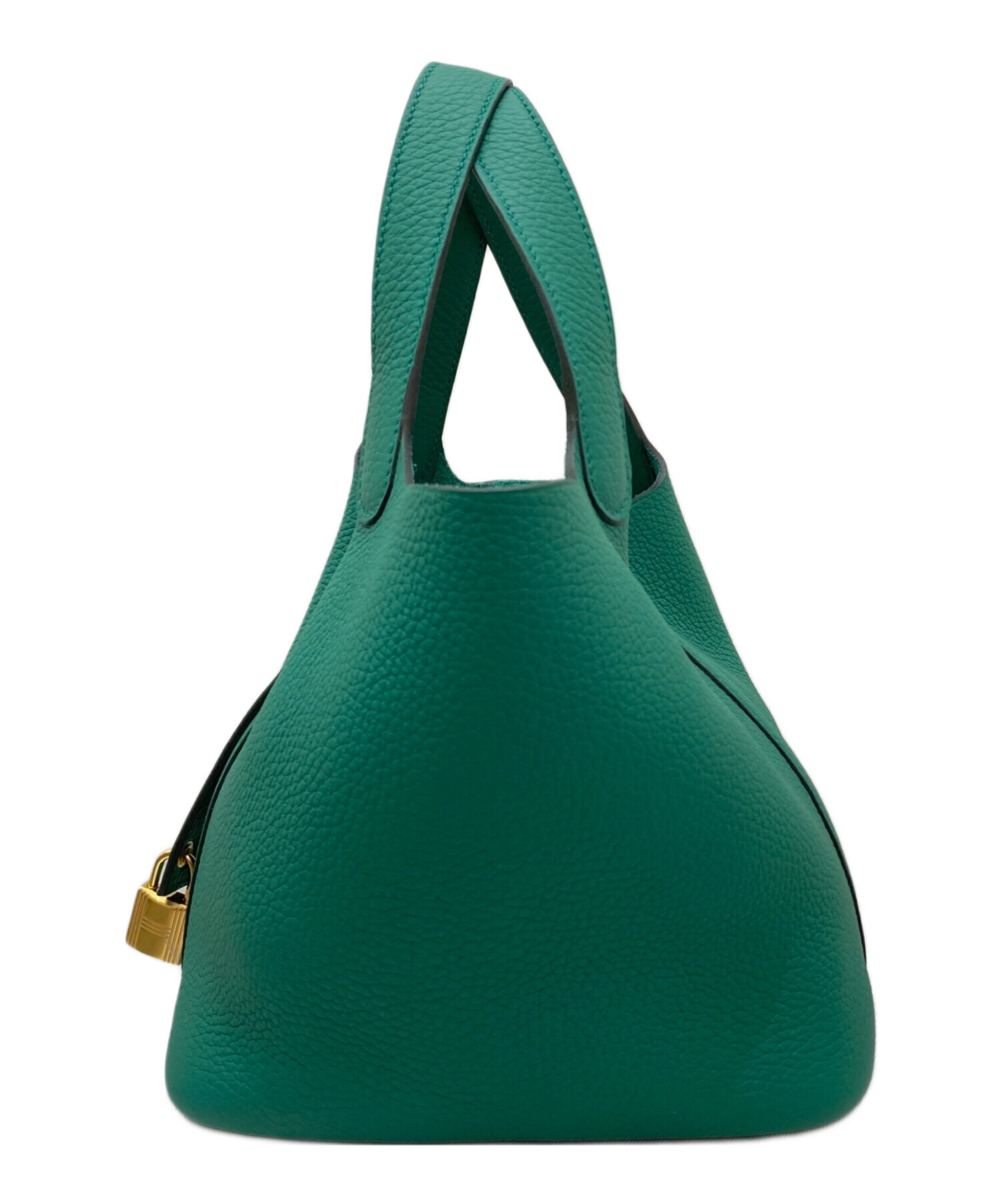 中古・古着通販】HERMES (エルメス) ピコタンロックPM グリーン サイズ