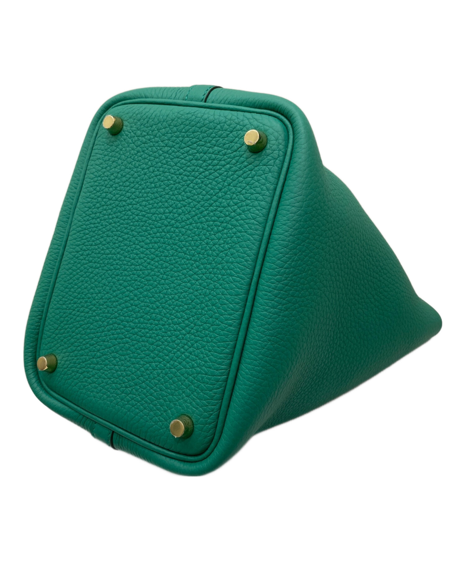 中古・古着通販】HERMES (エルメス) ピコタンロックPM グリーン サイズ