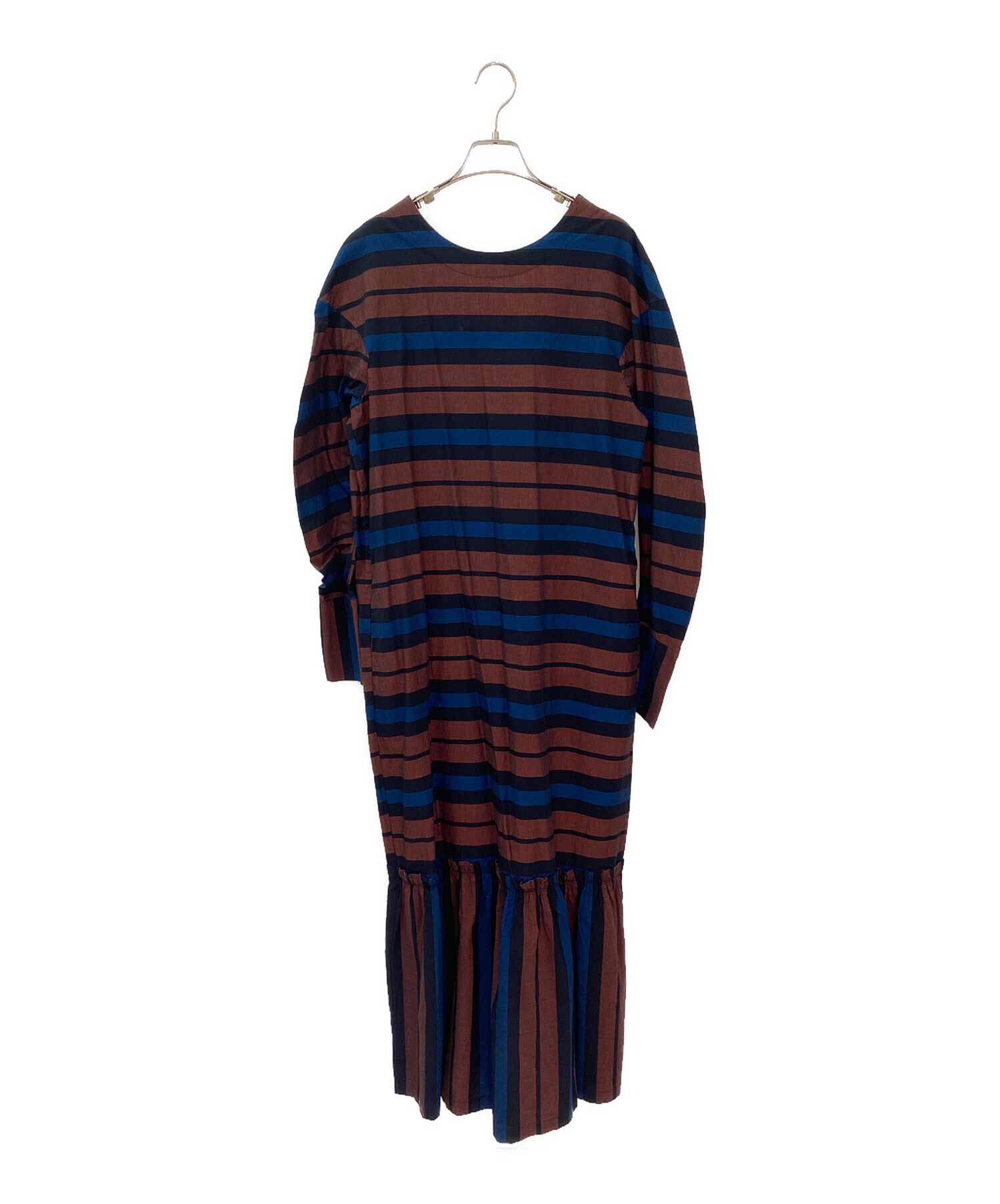 中古・古着通販】sara mallika (サラマリカ) Cotton Multi Border Back