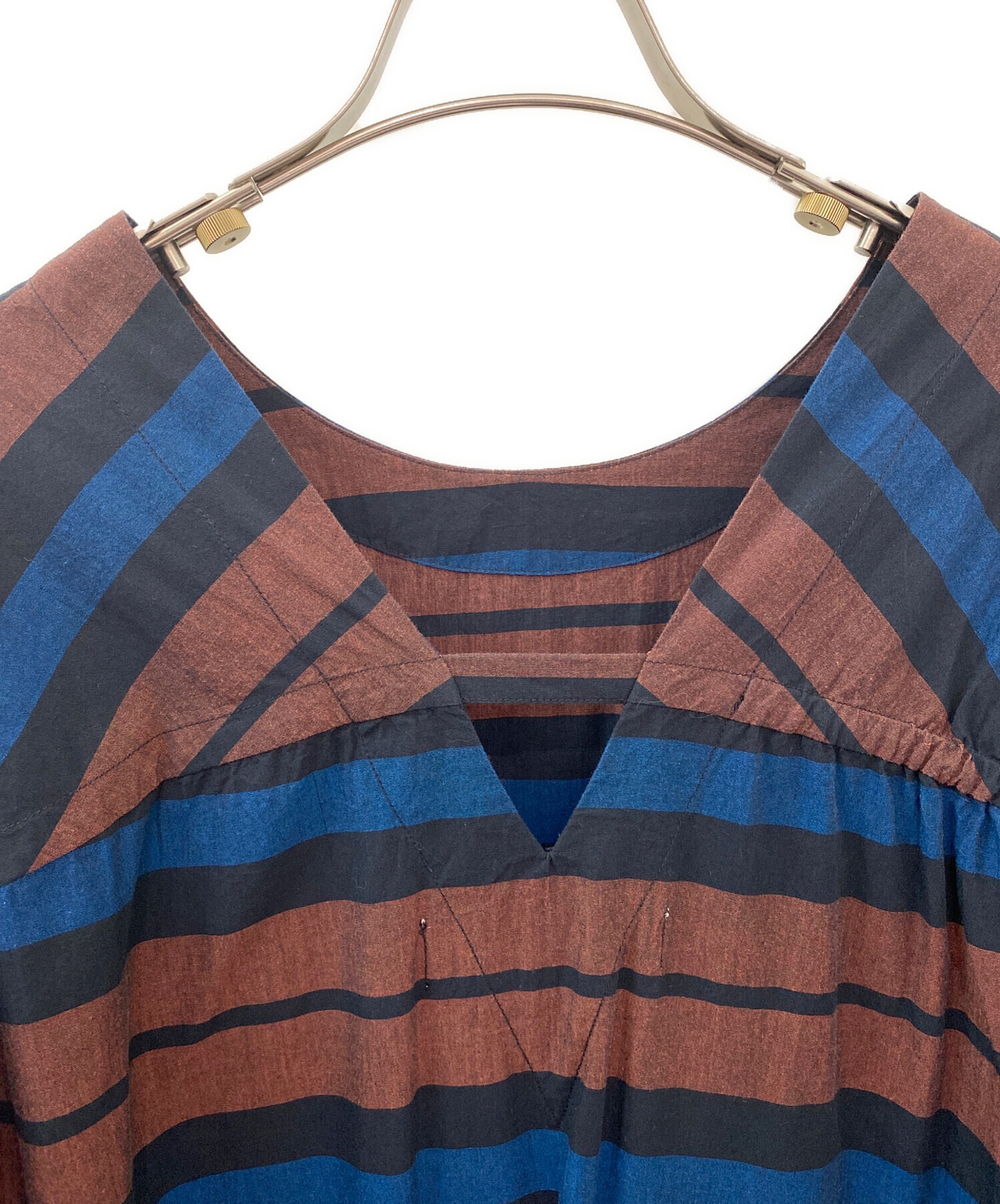 中古・古着通販】sara mallika (サラマリカ) Cotton Multi Border Back 