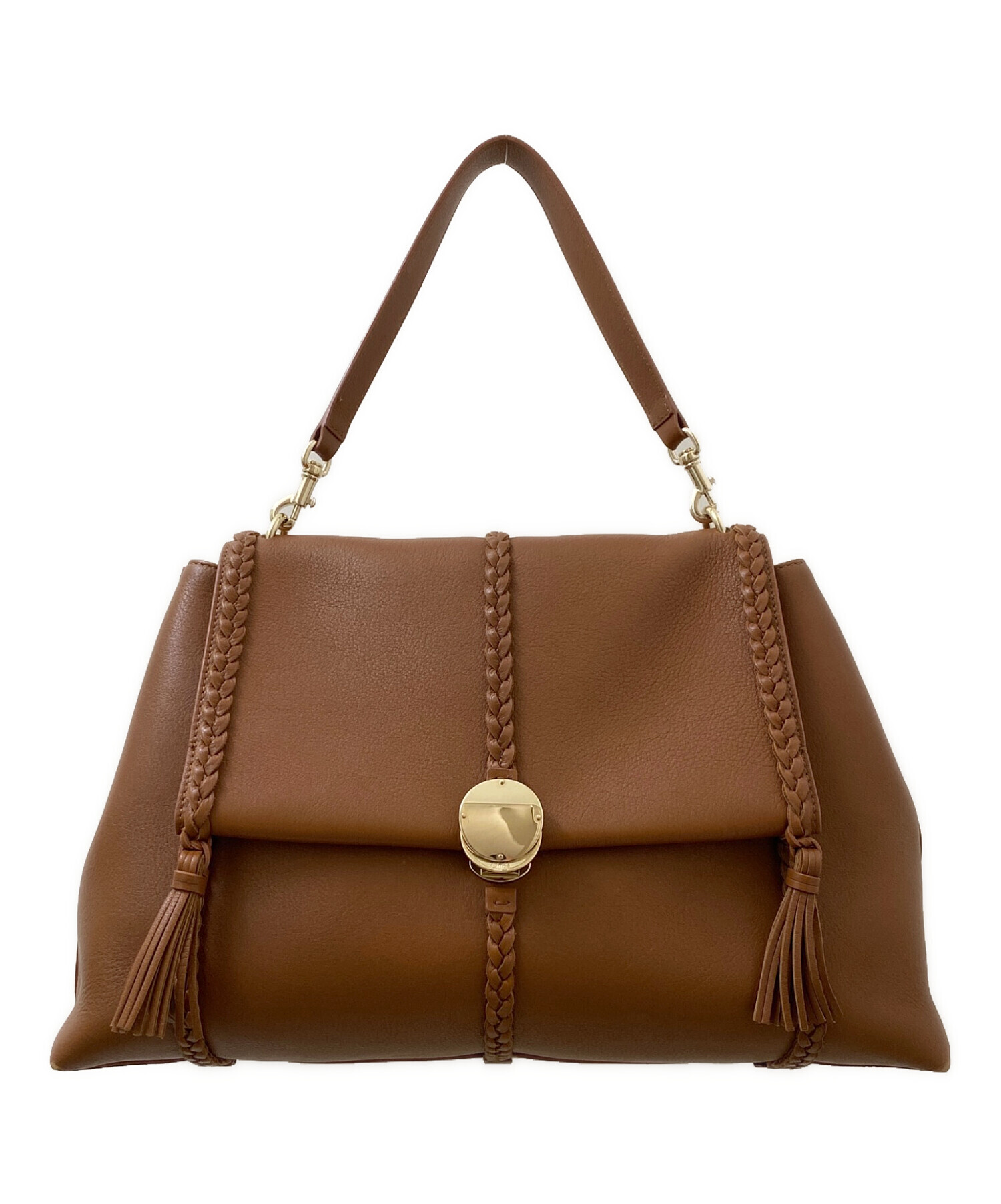 中古・古着通販】Chloe (クロエ) ペネロペラージ ブラウン サイズ