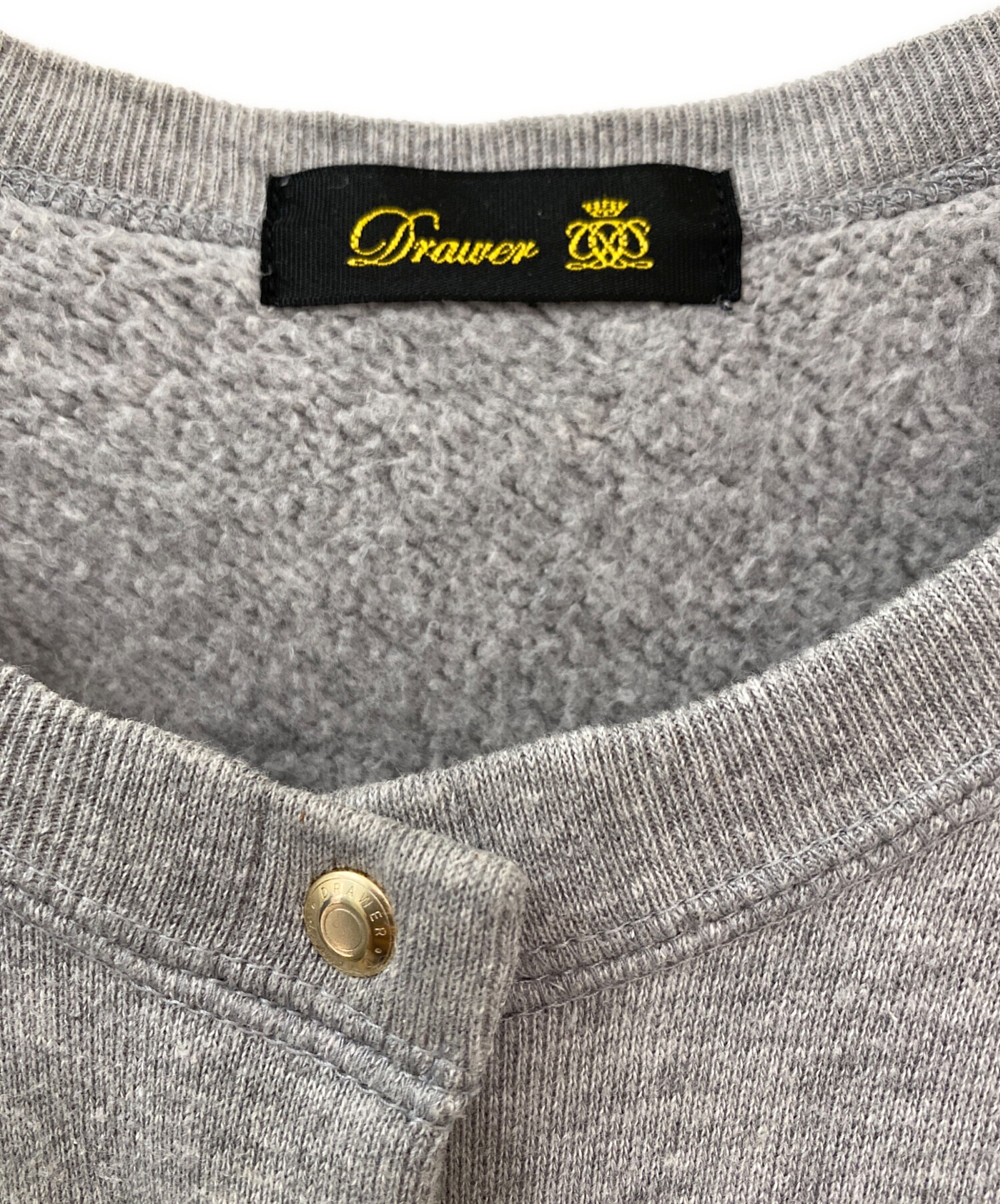 中古・古着通販】DRAWER (ドゥロワー) ジレ グレー サイズ:Free