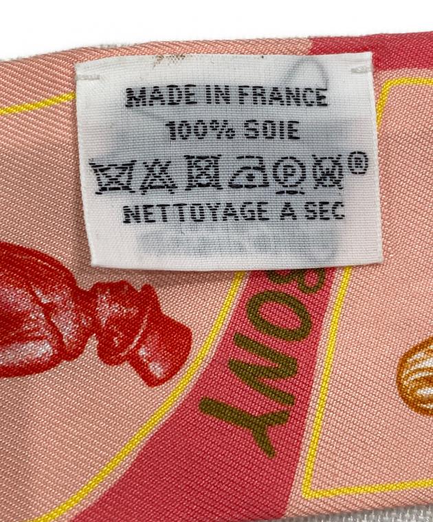 中古・古着通販】HERMES (エルメス) ツイリー ピンク系｜ブランド