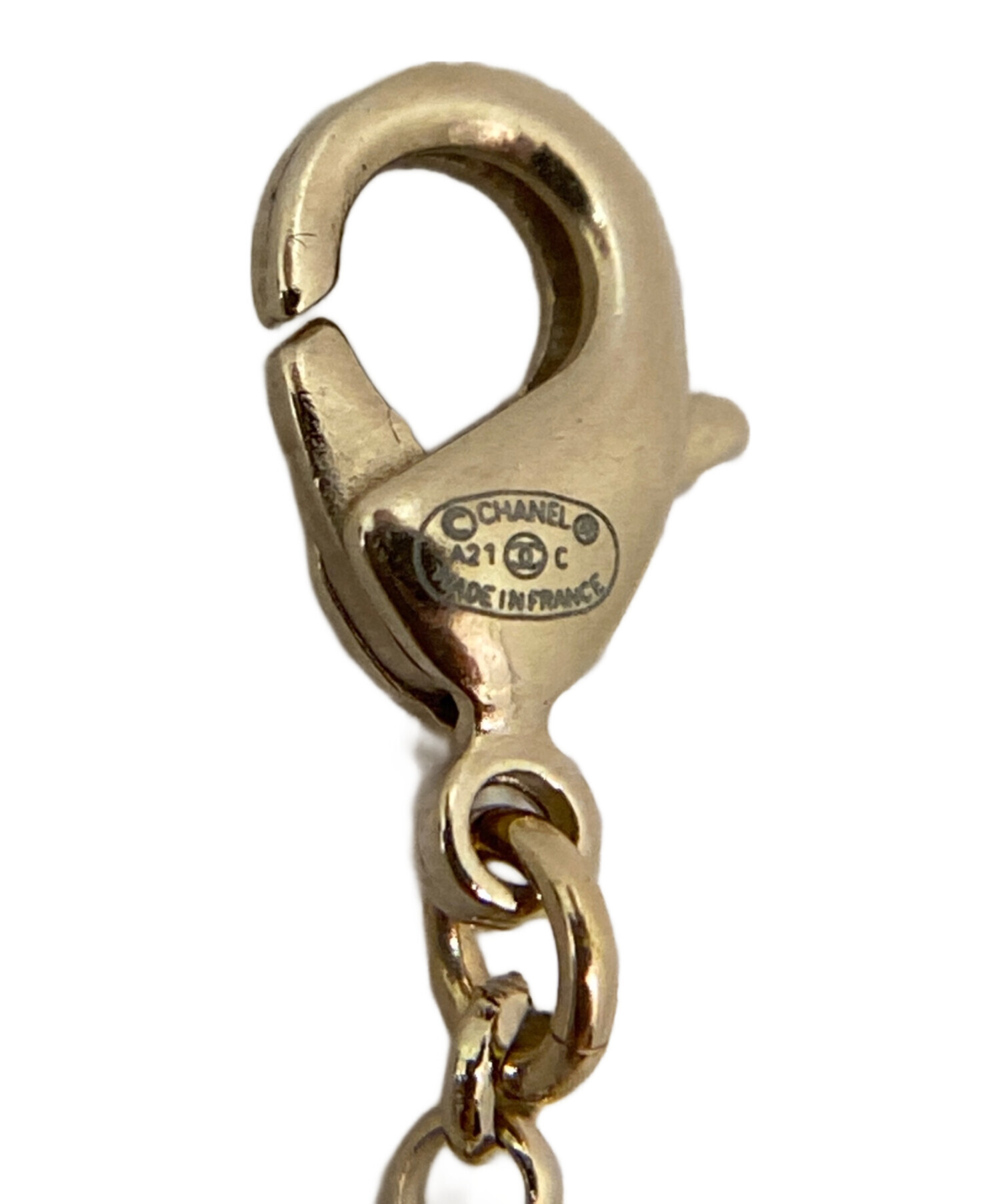 中古・古着通販】CHANEL (シャネル) カメリアココマークチェーン