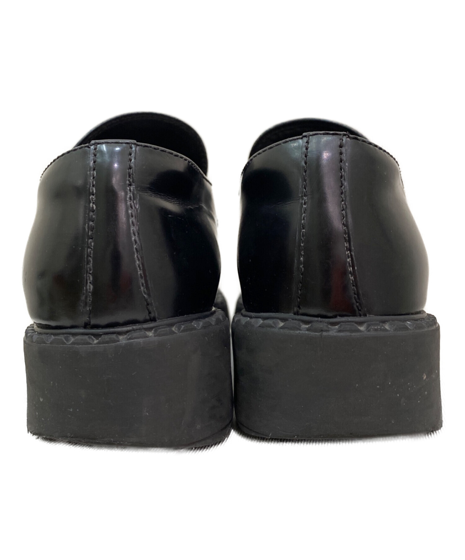 中古・古着通販】PRADA (プラダ) チョコレート ブラッシュドレザー
