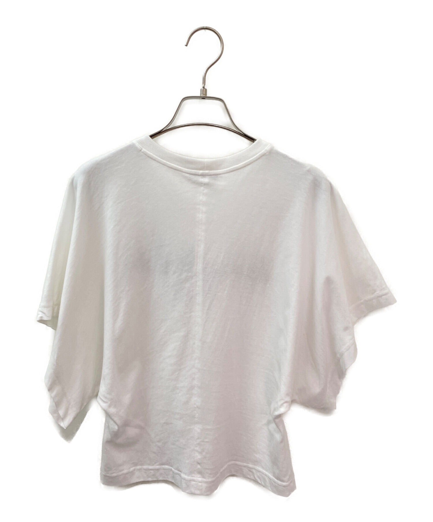 中古・古着通販】ALAIA (アライア) ロゴTシャツ ホワイト サイズ:38