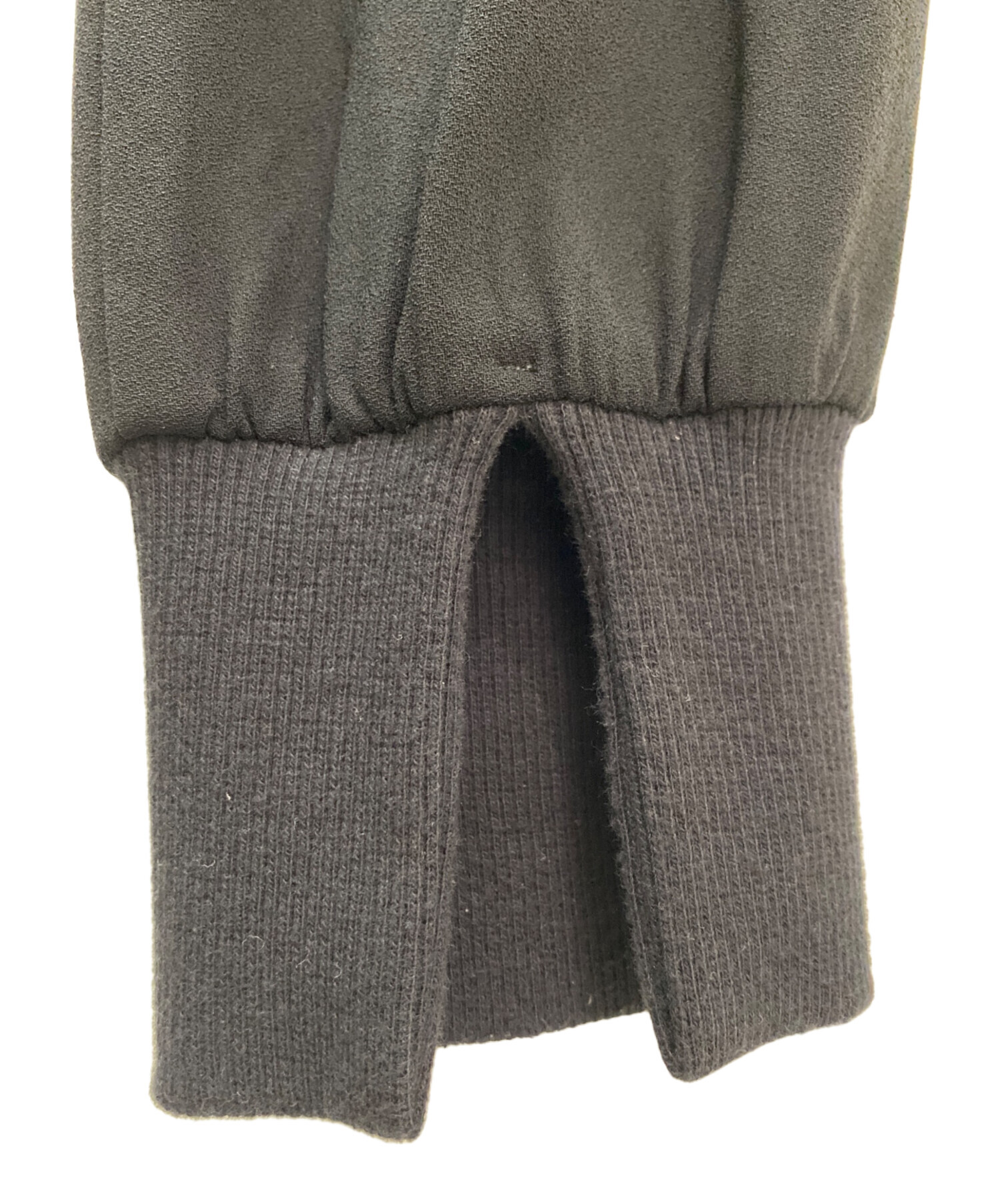 中古・古着通販】Col Pierrot (コルピエロ) Rib Pants ブラック サイズ