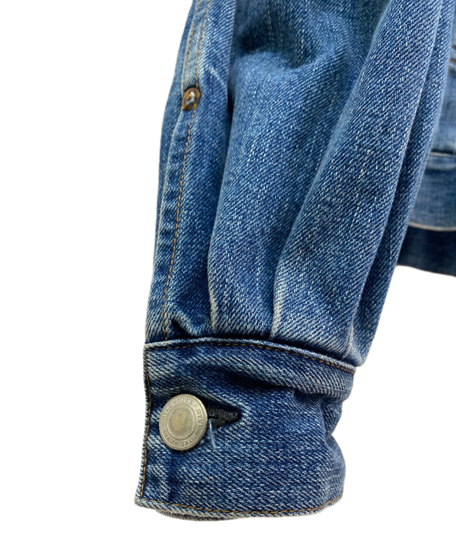 中古・古着通販】HYKE (ハイク) BALLOON SLEEVE DENIM JACKET