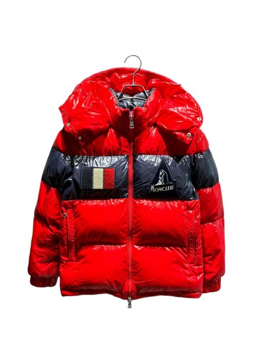 20228✨️Y2K モンクレール バディア デカワッペン ダウンジャケット 赤 中古・古着通販】MONCLER (モンクレール) GARY GIUBBOTTO/ダウン